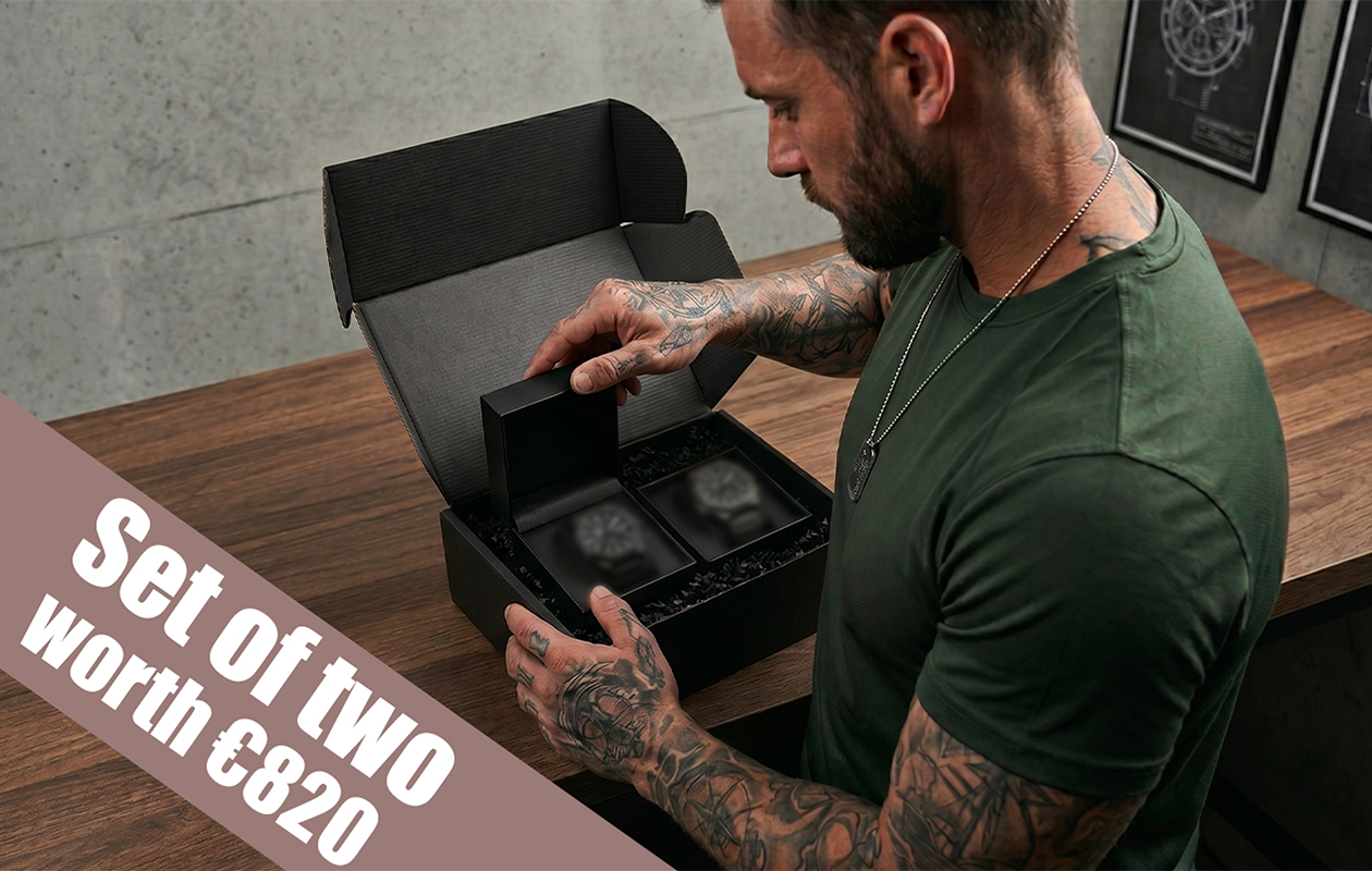 LIMITED MYSTERY BOX 2 herenhorloges van Alpha Sierra