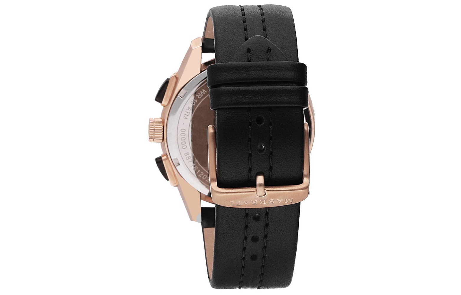 Maserati Traguardo herenhorloge zwart/rose