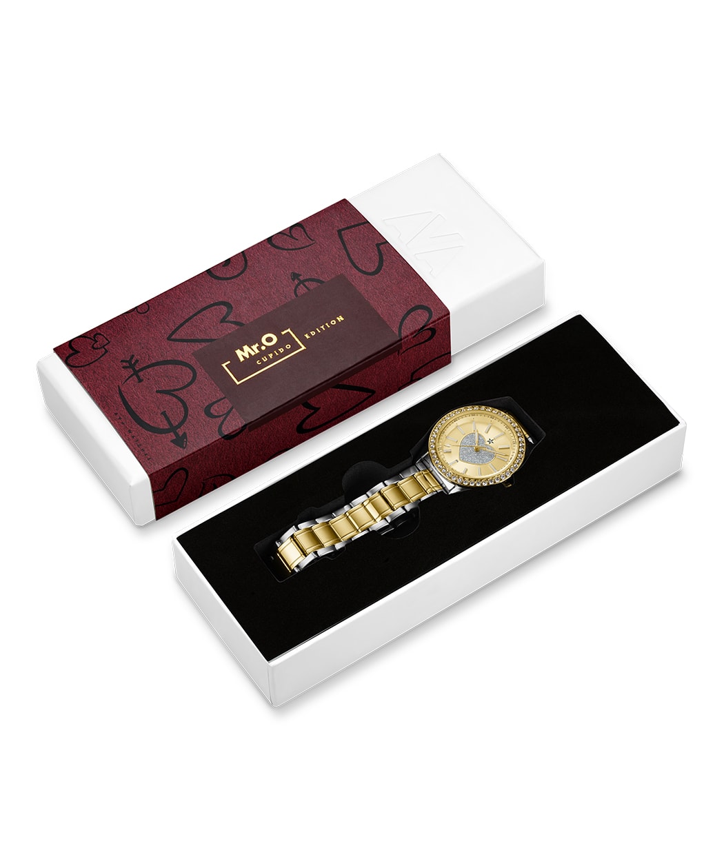 MR. O by AVA Dameshorloge Cupido Gul