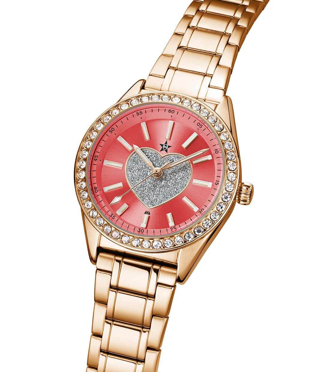 O by AVA Dameshorloge Cupido Rosa Win met korting