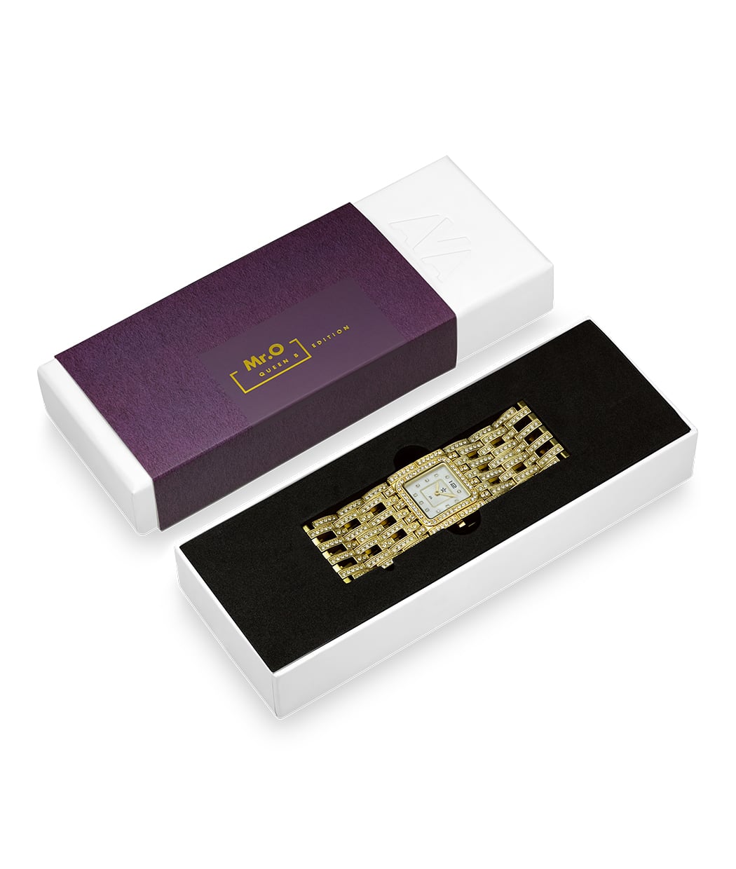 MR. O by AVA dameshorloge Queen B Guld Lysa