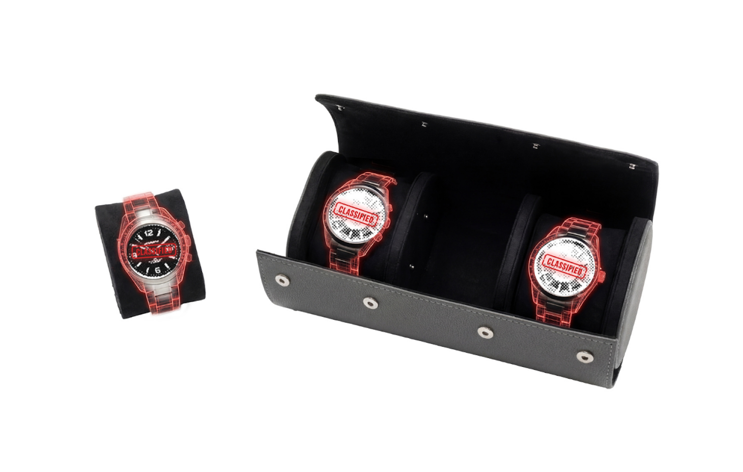 MYSTERY WATCH ROLL 3 Horloges - Alpha Sierra Watch Co