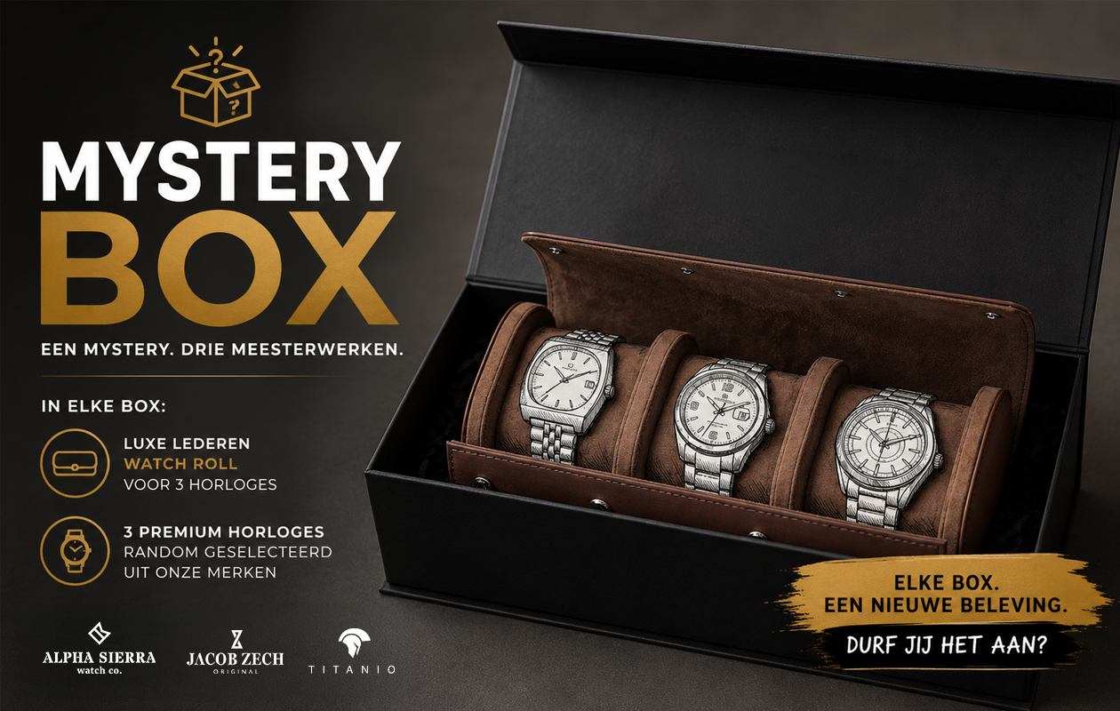 MYSTERY WATCH ROLL 3 montres d’une valeur de €1500