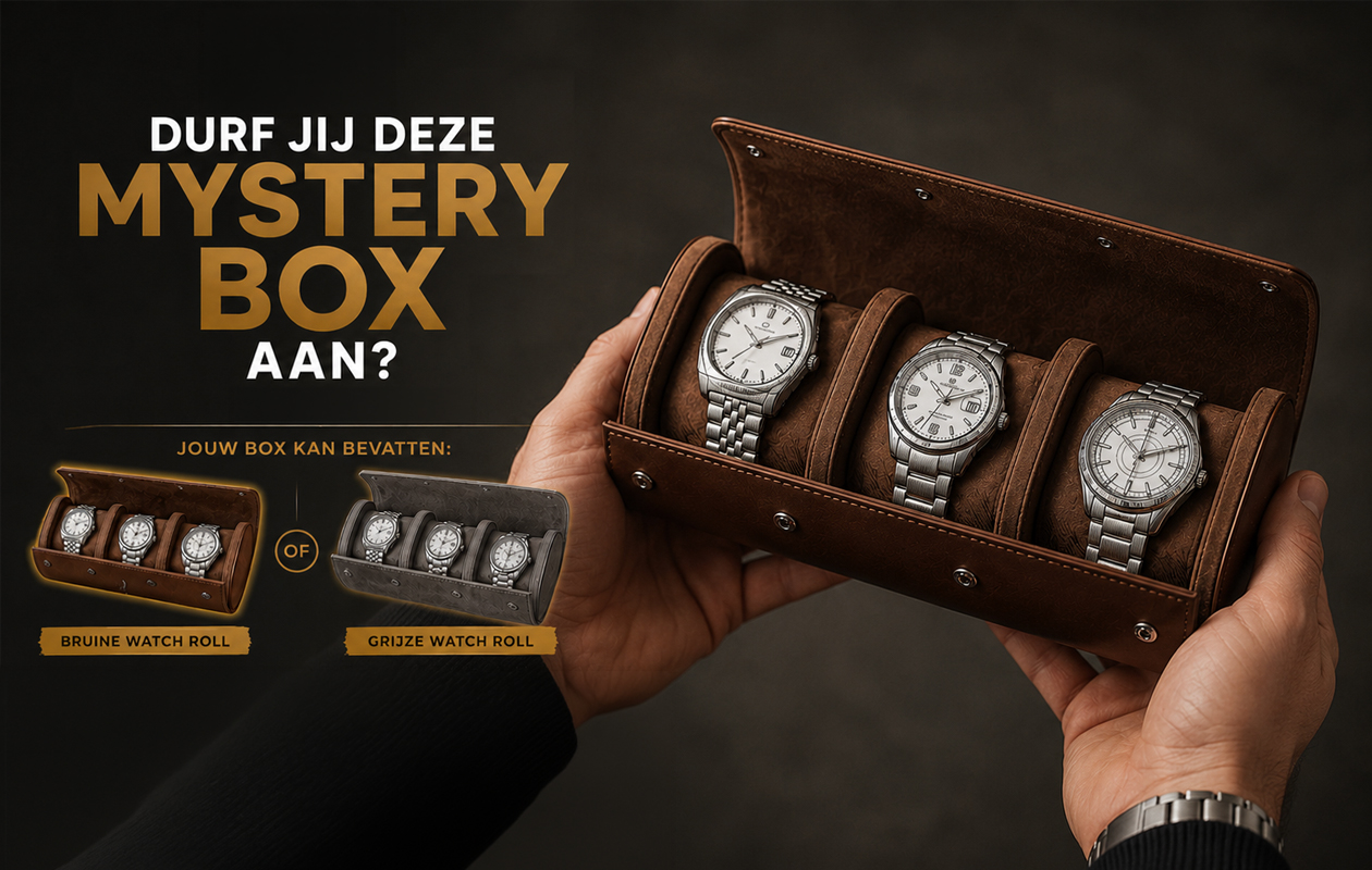 MYSTERY WATCH ROLL 3 montres d’une valeur de €1500
