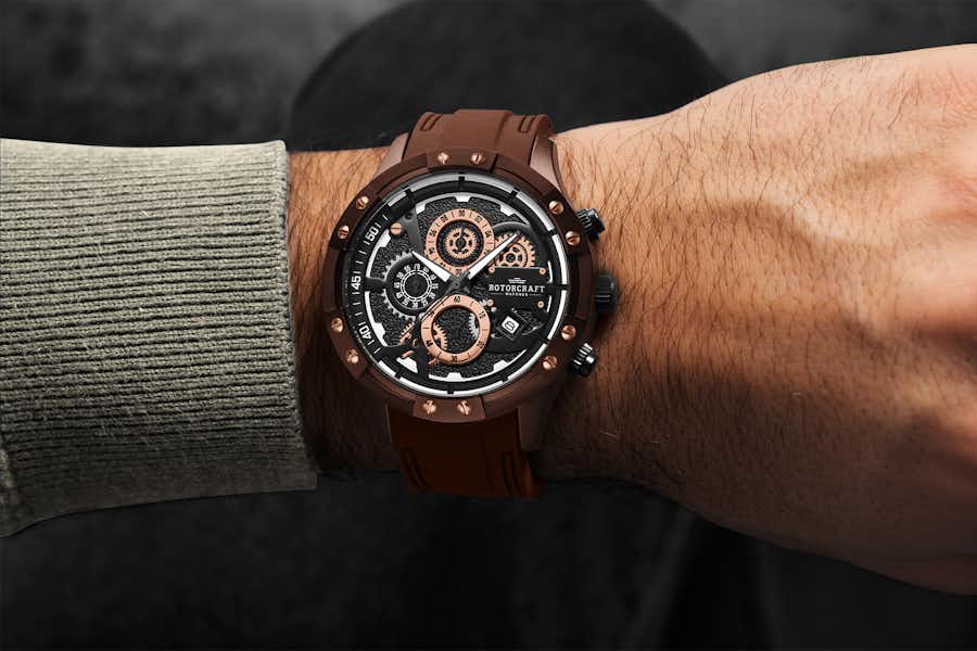 Rotorcraft herenhorloge Compass (RC5705)