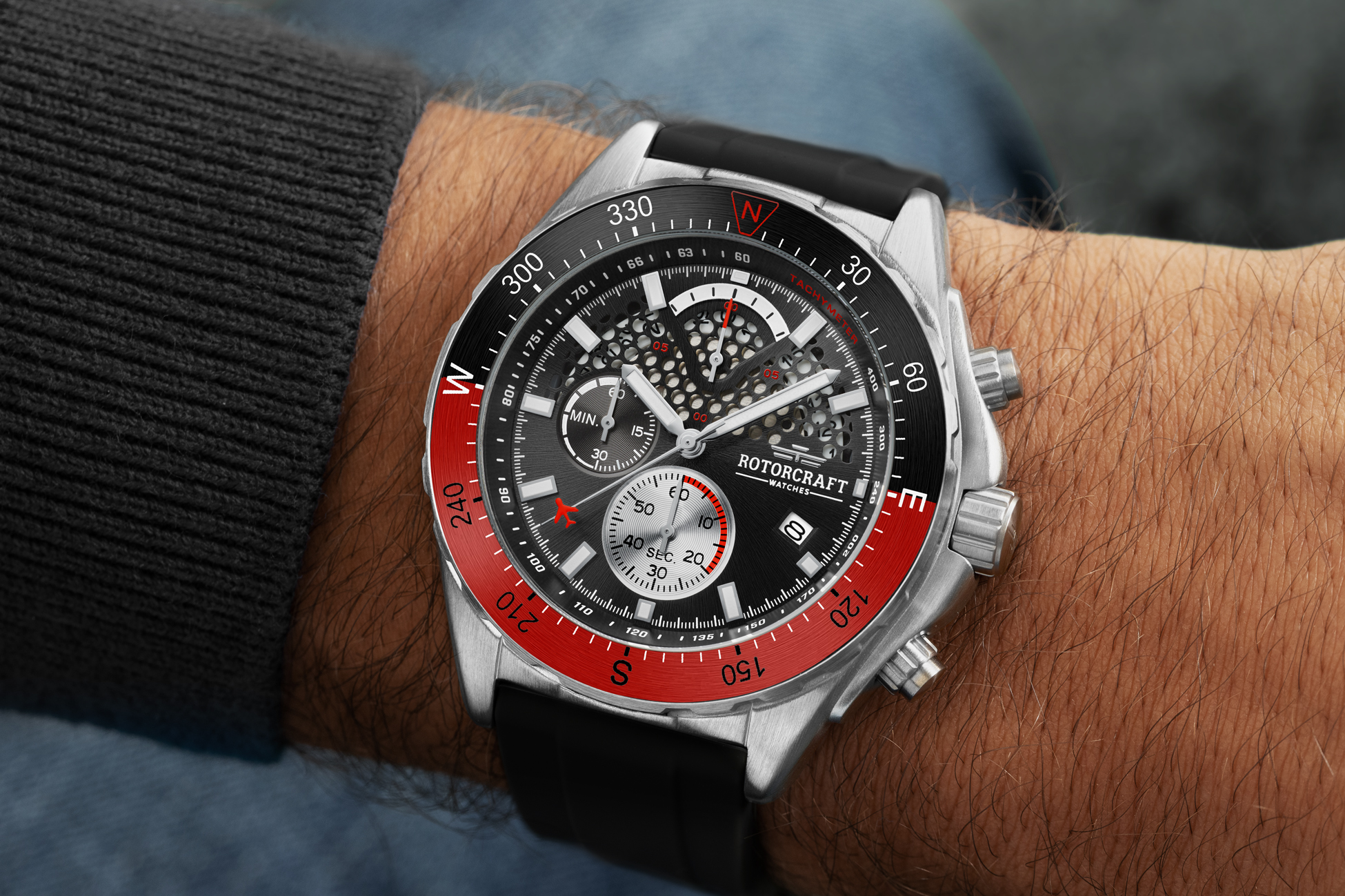 Rotorcraft herenhorloge Track (RC4302)