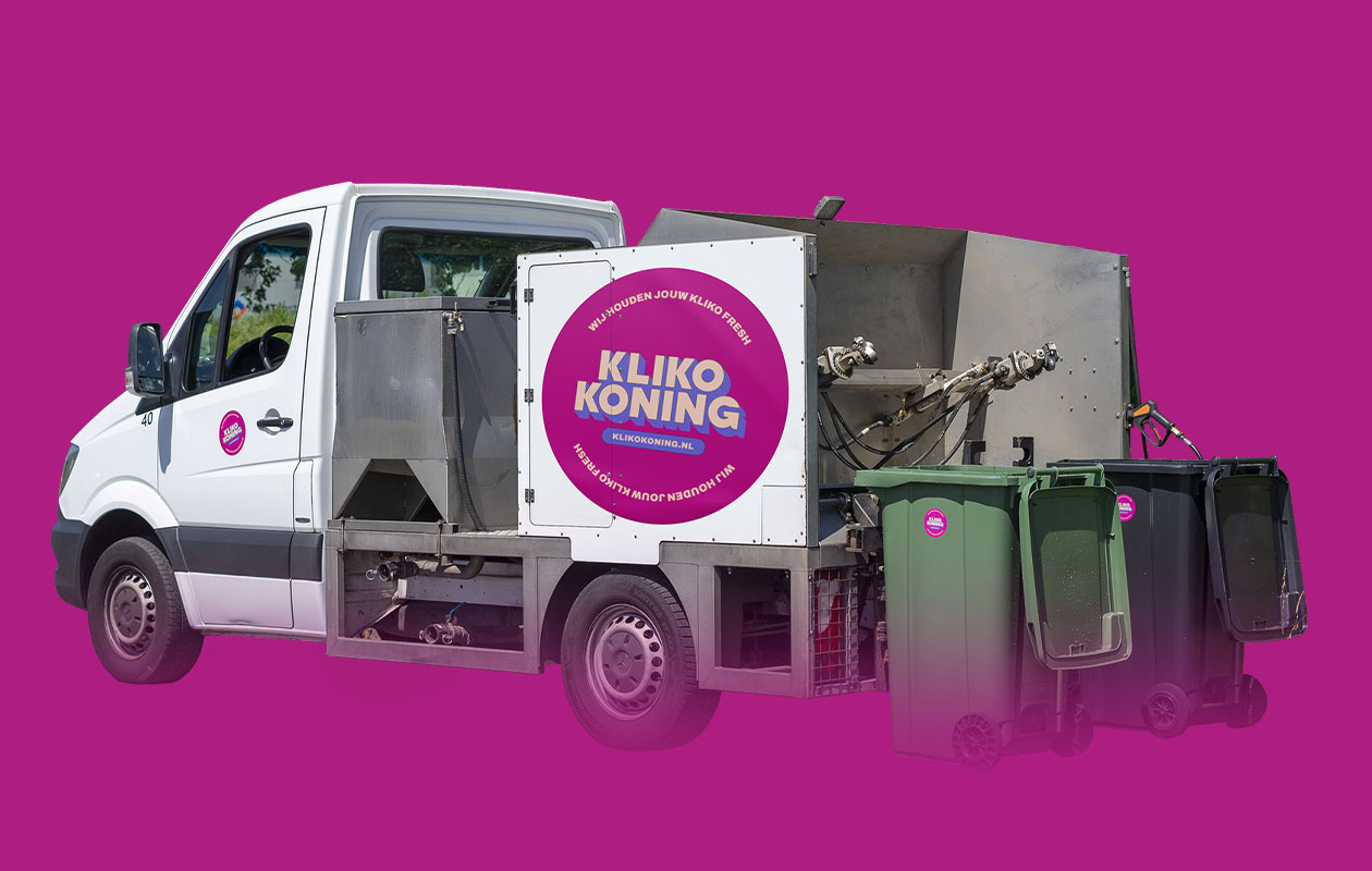 2 maanden gratis containerreiniging van KlikoKoning 