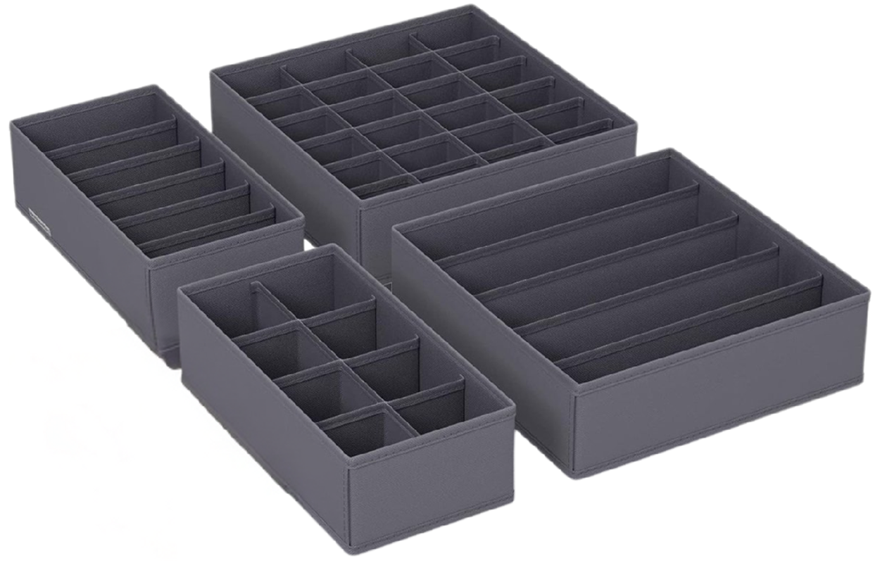 Bobbel Home opbergdozen set van 8