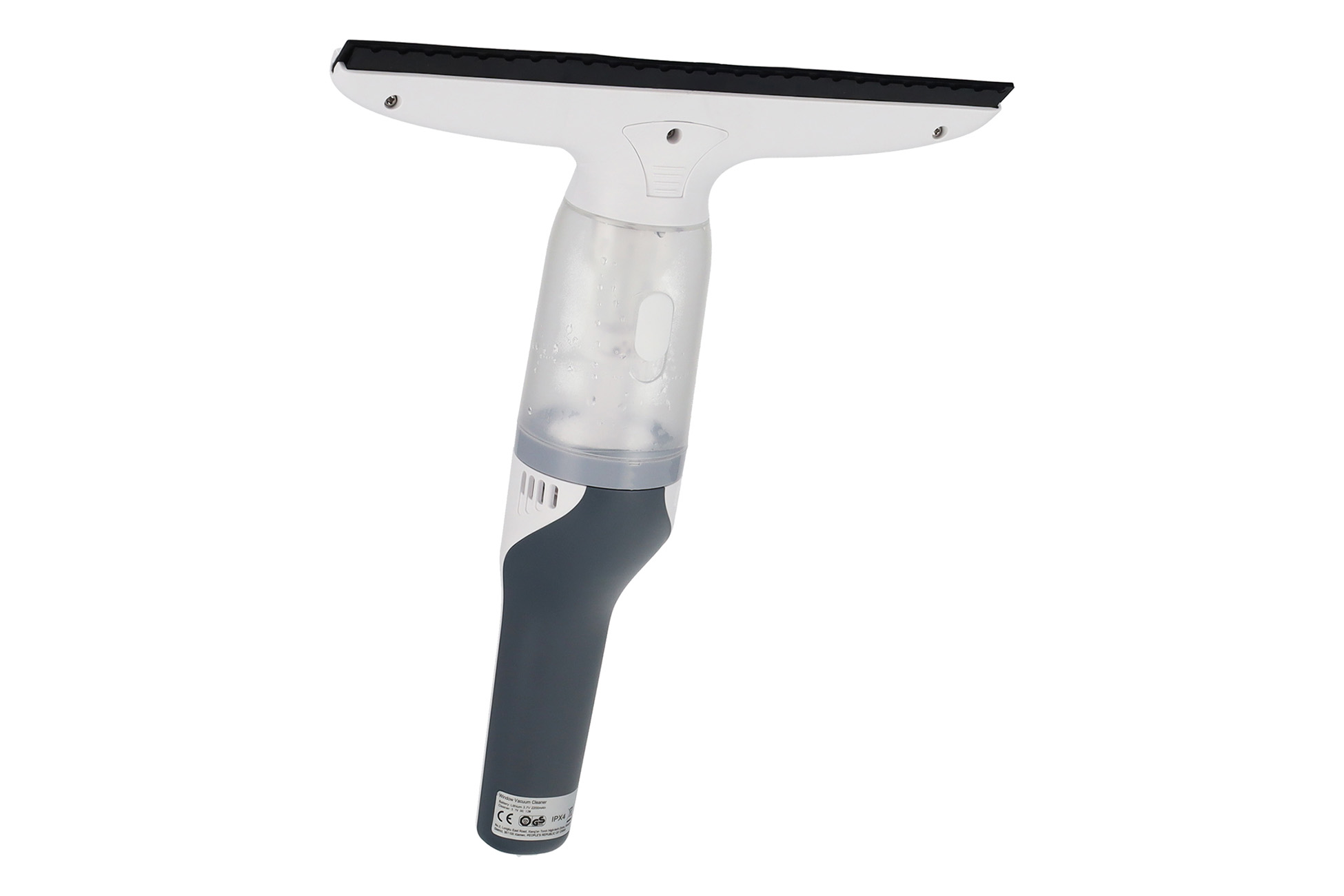 BREND elektrische raamwisser met zuigsysteem en sprayfles