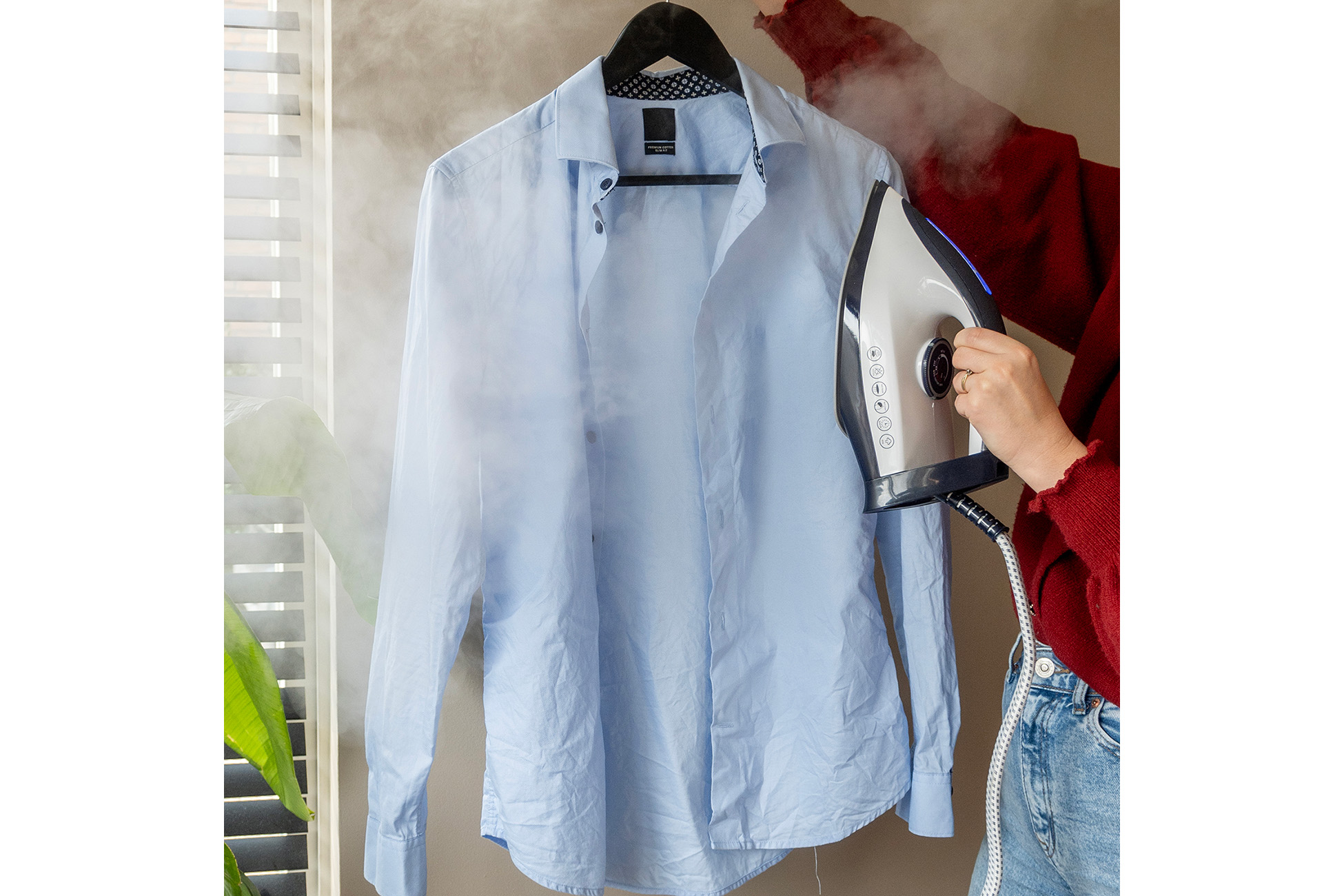 BREND BR-2231 Stoomstrijkijzer met Stoomgenerator van 1500 ml – Wit