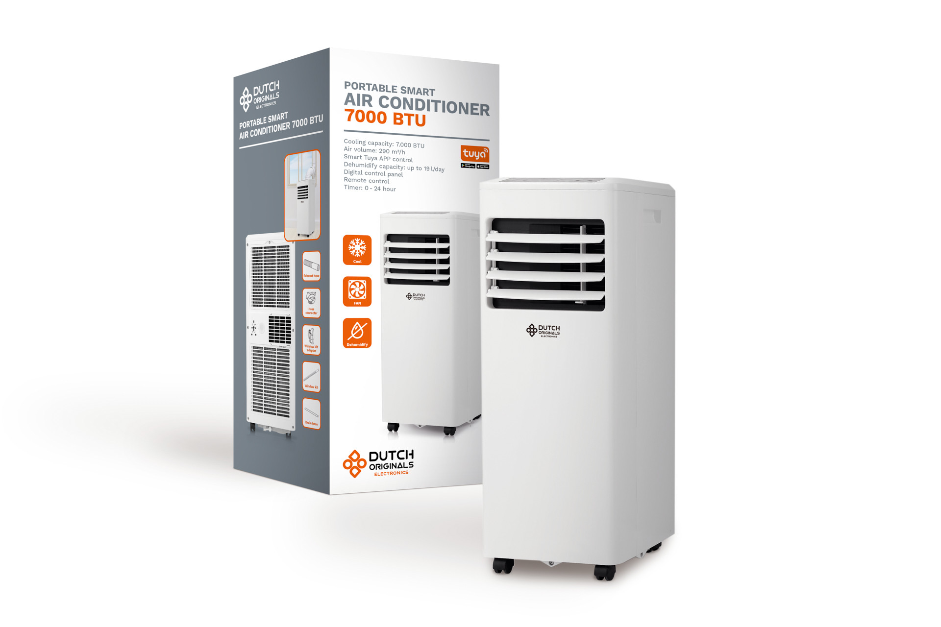 Dutch Originals Smart Airco - 7000 BTU