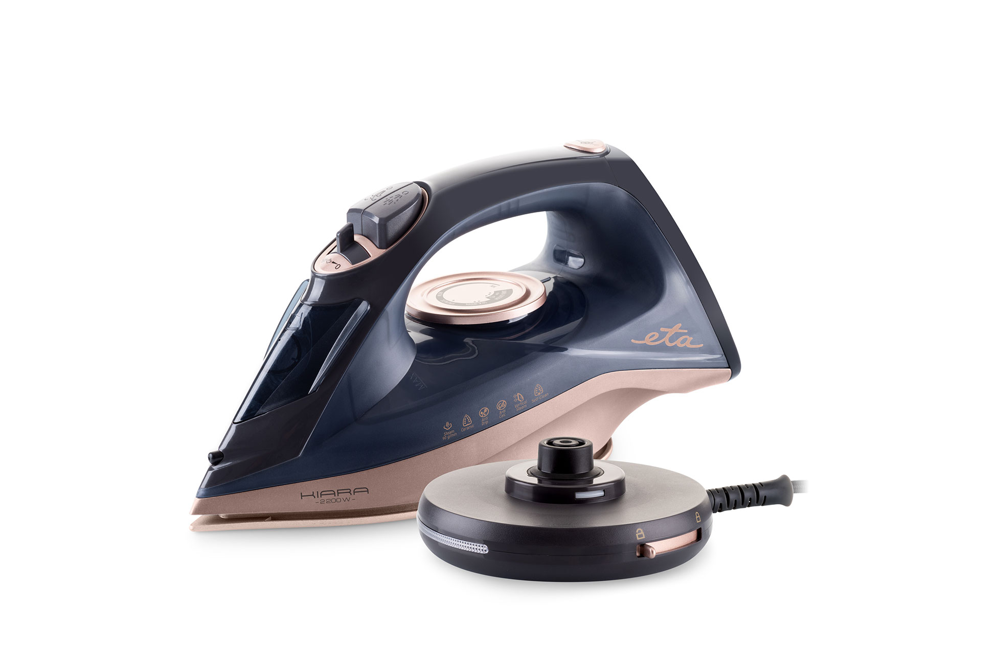 ETA Kiara Draadloos Stoomstrijkijzer 