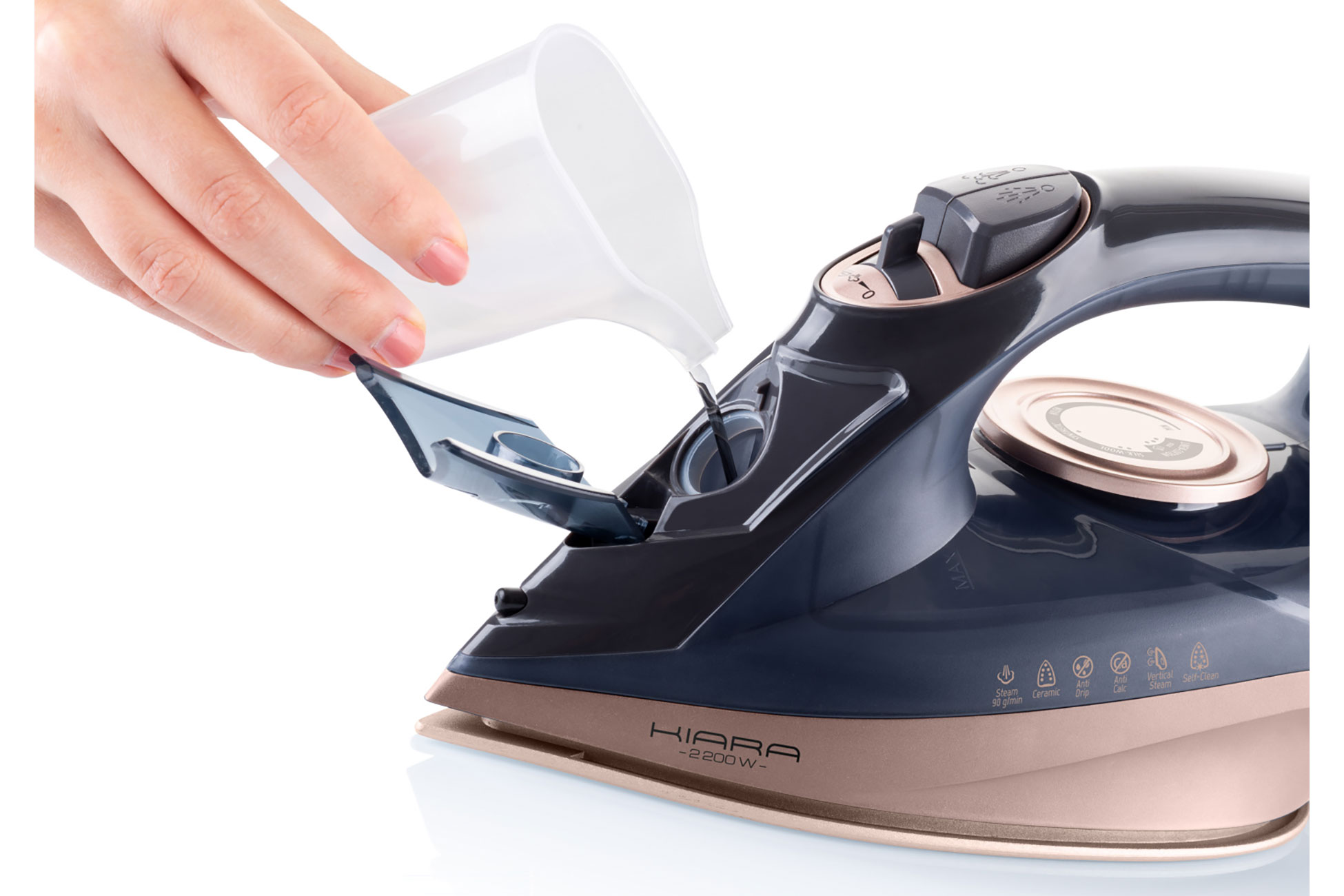 ETA Kiara Draadloos Stoomstrijkijzer 