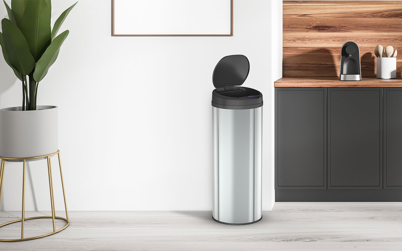 FlinQ Sensor Prullenbak 50L