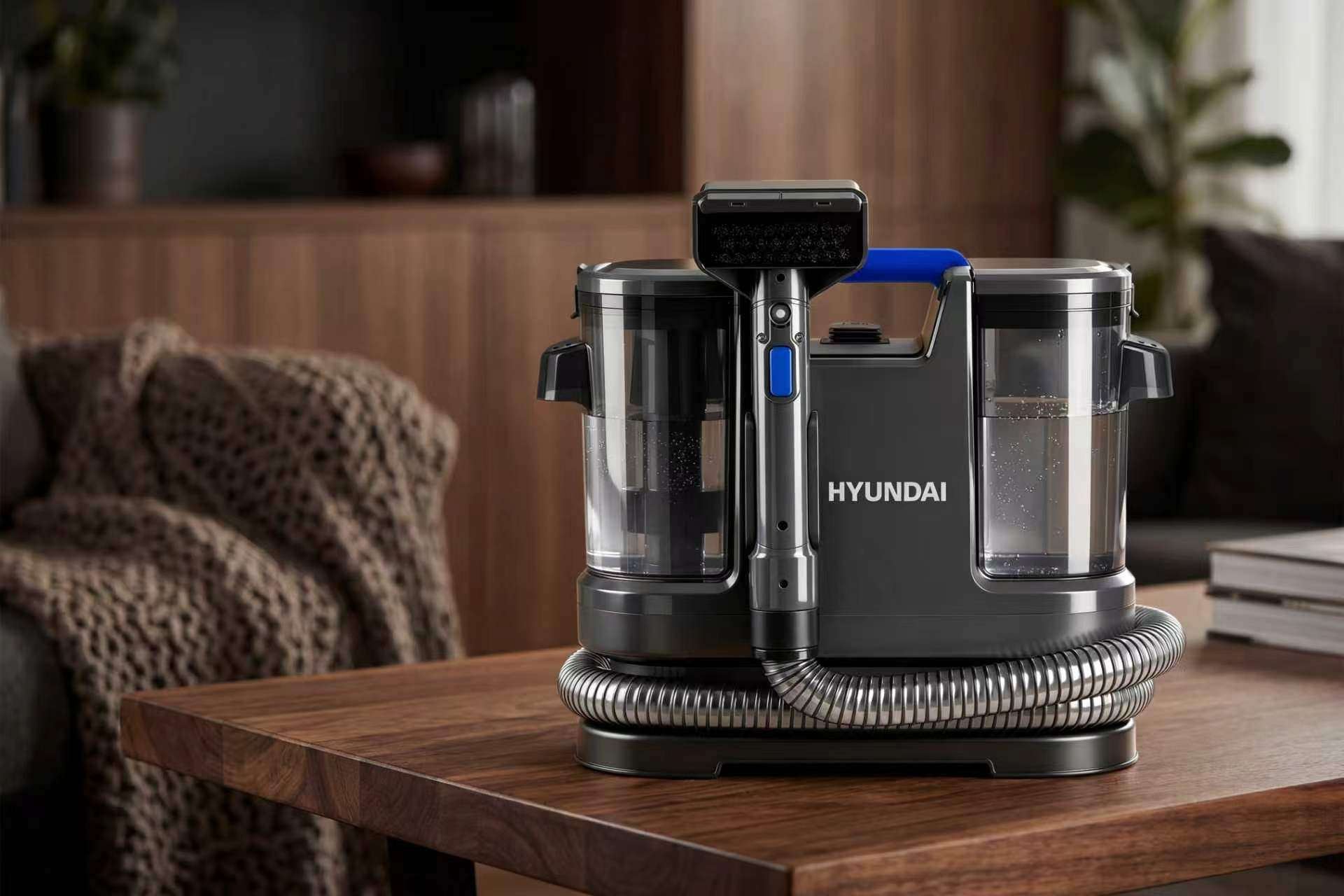 Hyundai Electronics  - Elektrische Vlekkenreiniger - 2 in 1 Koud en Warm Water