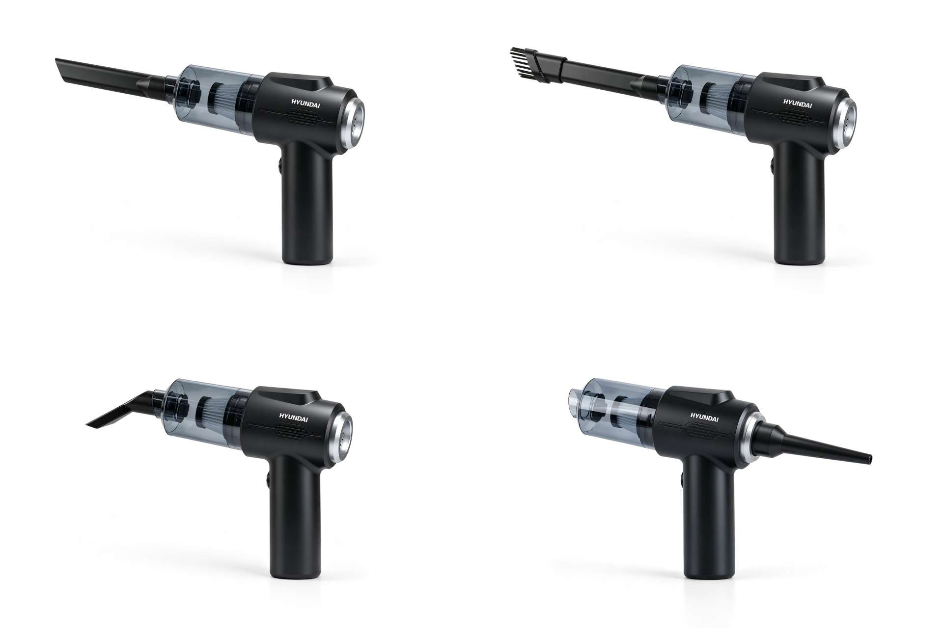 Hyundai Electronics - 2-in-1 Draadloze Handstofzuiger en Blaasmachine