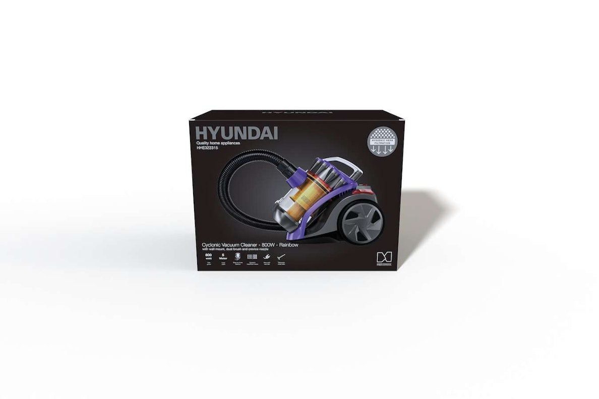 Hyundai Electronics - Cycloon stofzuiger 800W - Rainbow