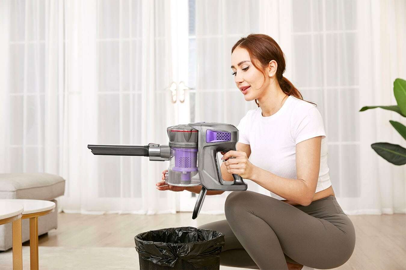 Hyundai Electronics - Draadloze steelstofzuiger - 100 watt - Rainbow