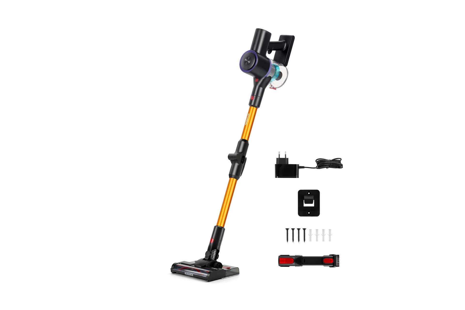 Hyundai Electronics - Aspirateur balai sans fil - 140 W Flexi Pro Sunrise