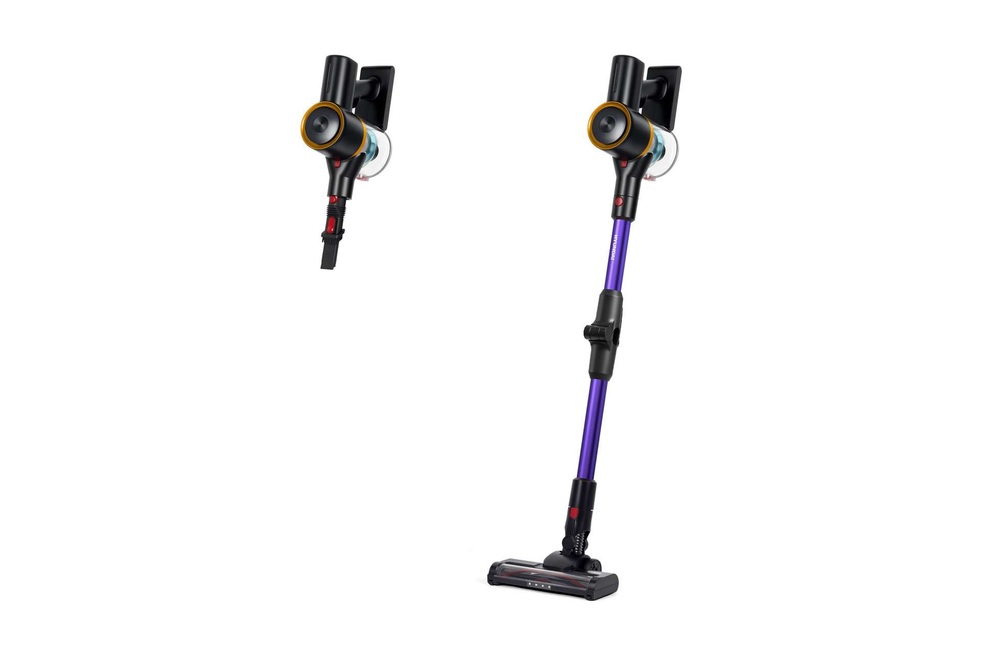 Hyundai Electronics - Aspirateur balai sans fil à tube articulé