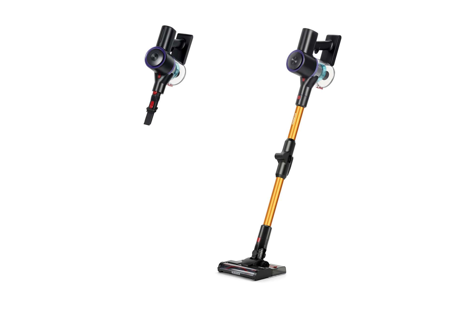 Hyundai Electronics - Aspirateur balai sans fil - 140 W Flexi Pro Sunrise