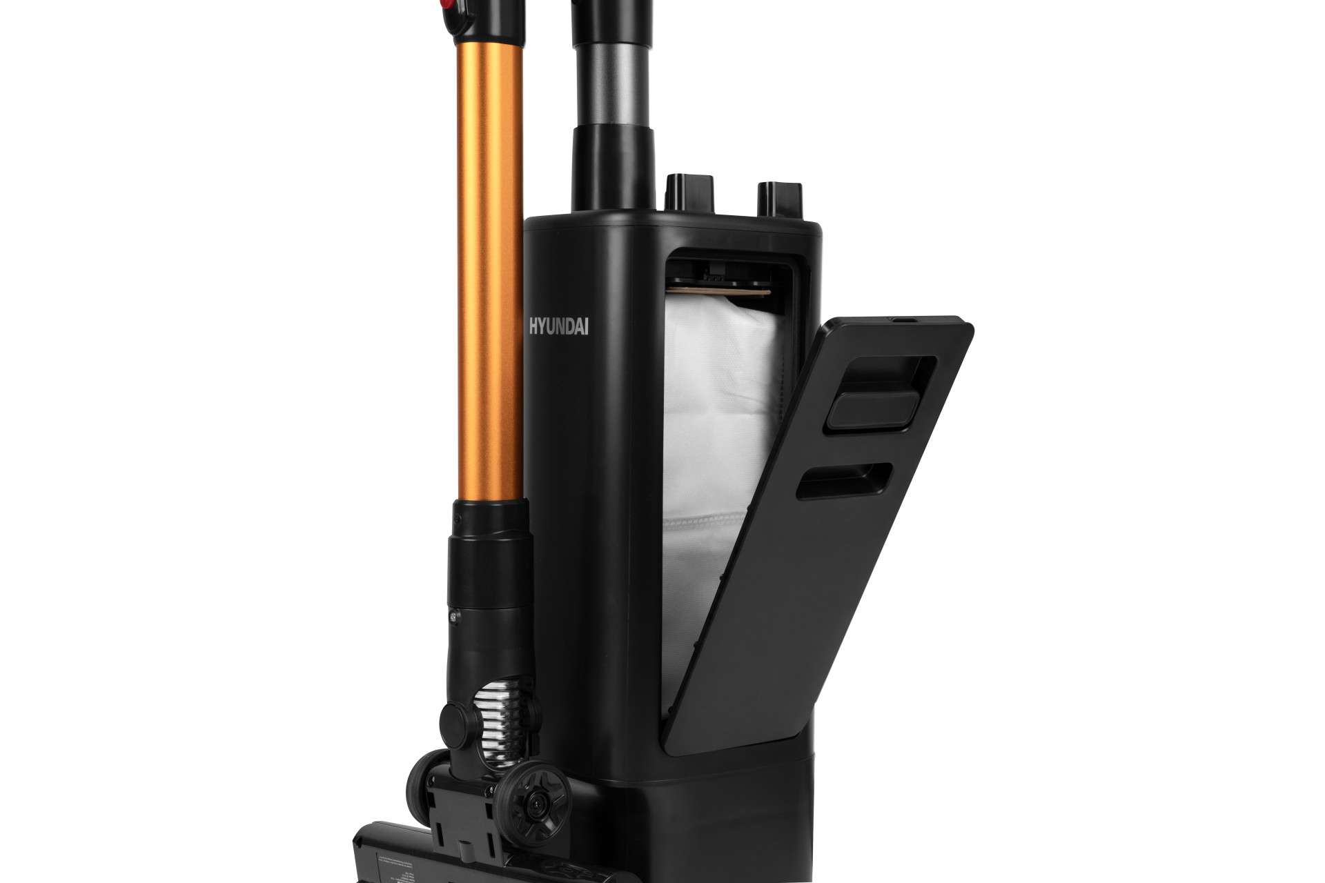 Hyundai Steelstofzuiger met Oplaad- & Leegstation – Vortex Pro