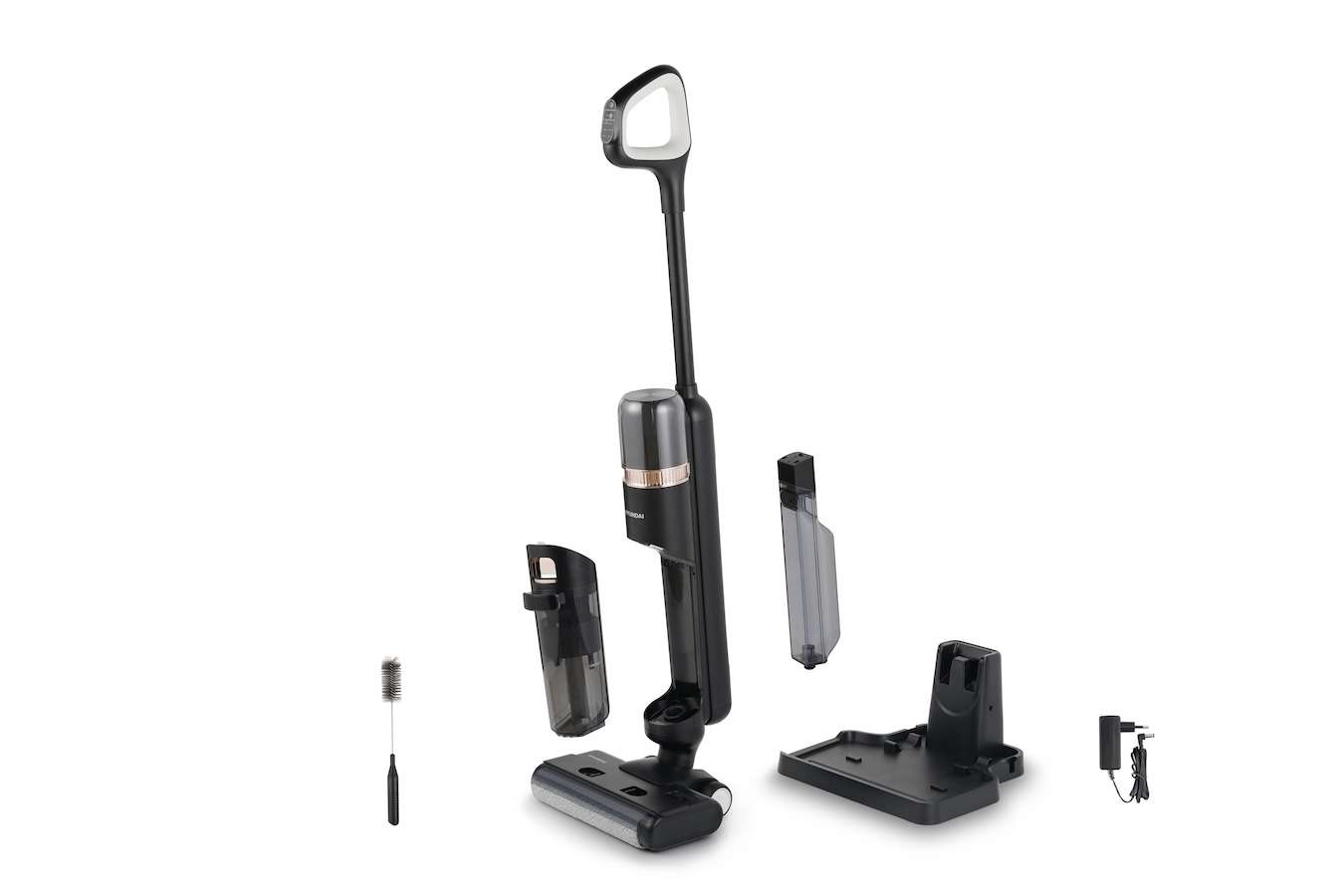 Hyundai Electronics – Draadloze Wet & Dry Vloerreiniger met dweil en zuigfunctie – Stealth