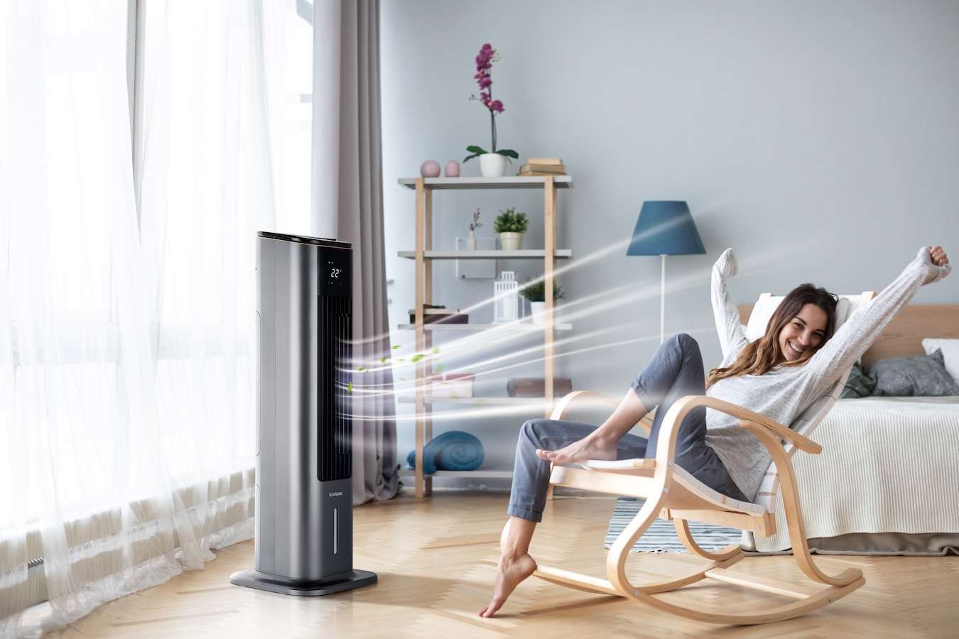 Hyundai Electronics heater, ventilator en cooler 3 in 1