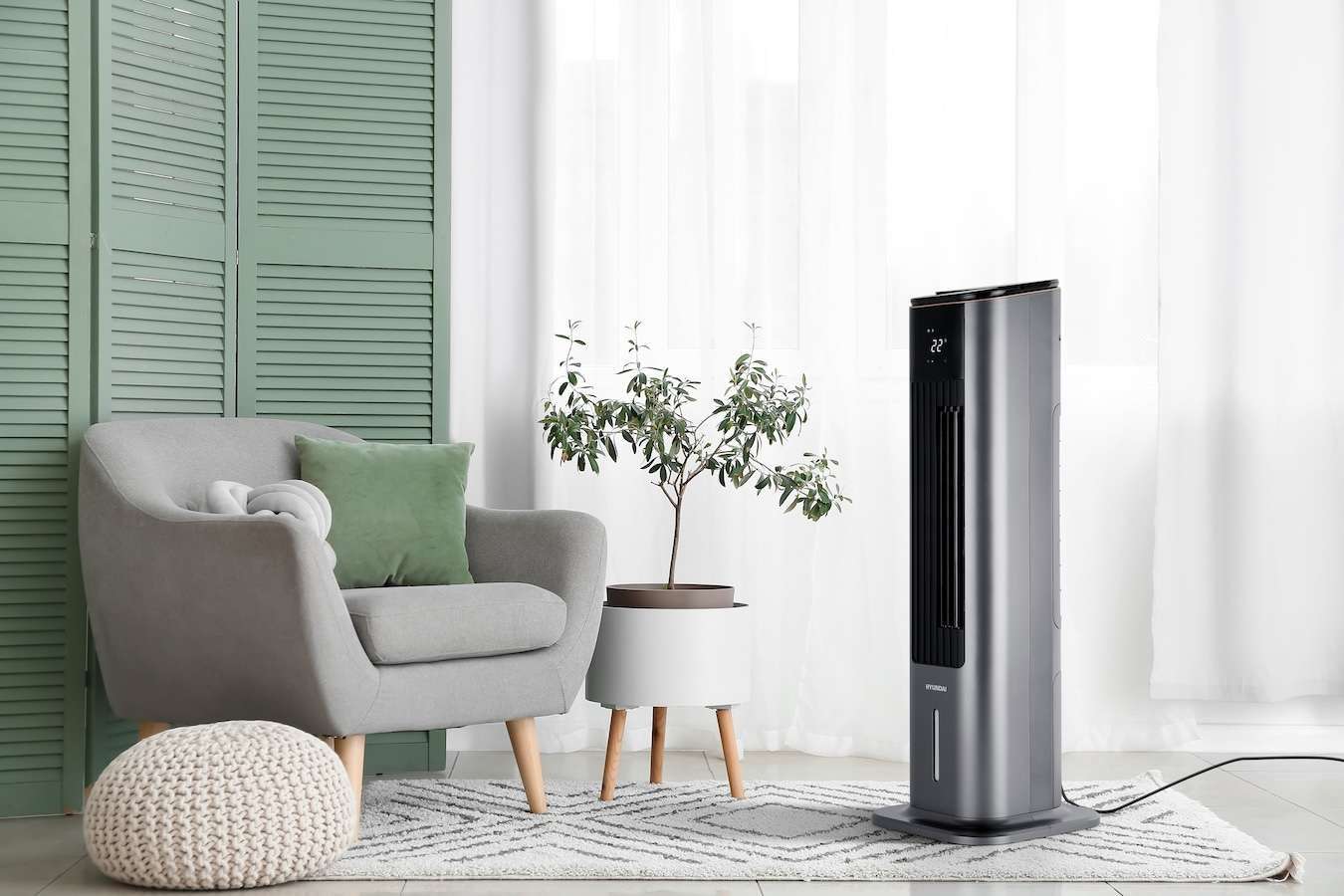 Hyundai Electronics heater, ventilator en cooler 3 in 1