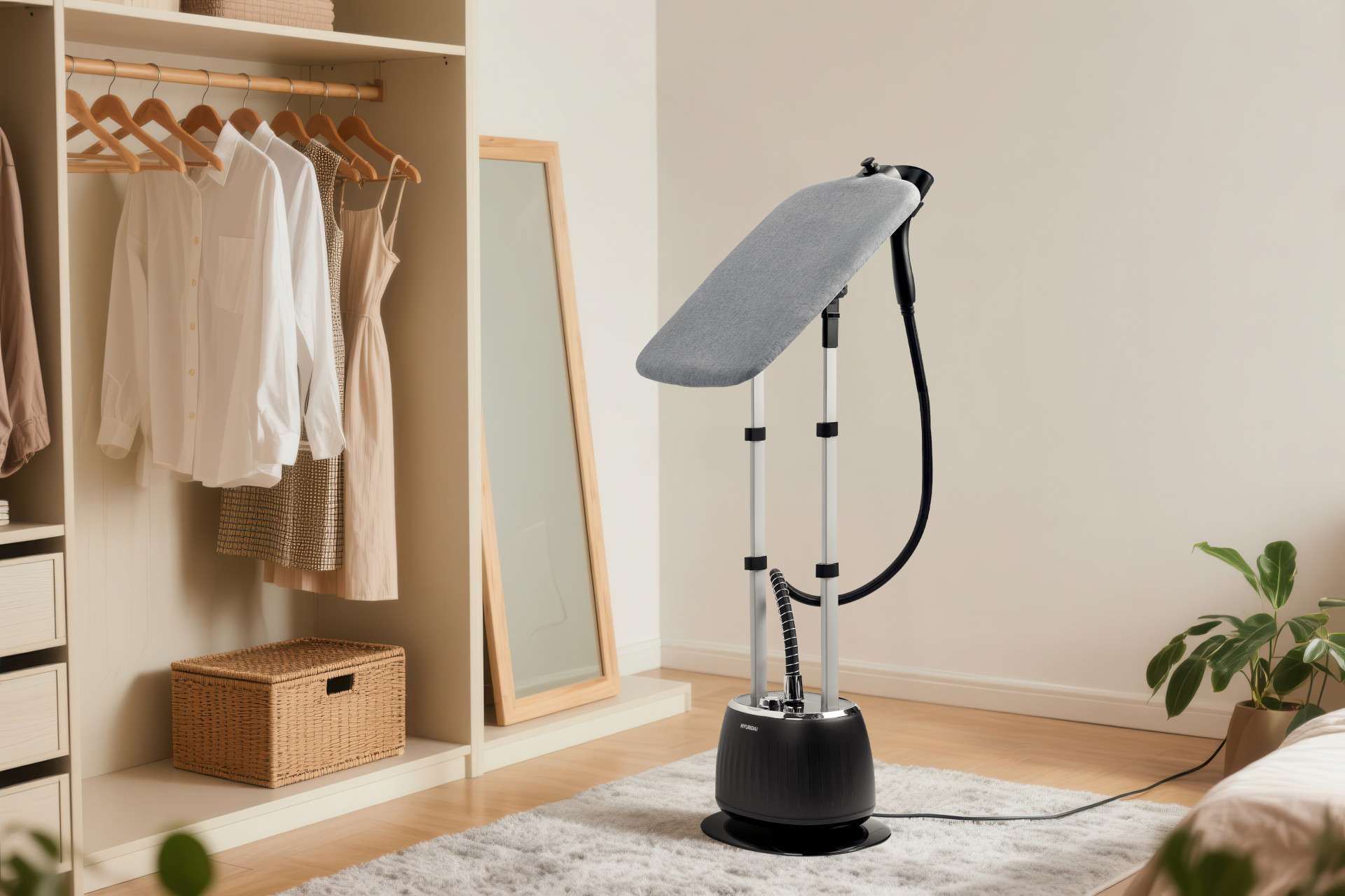 Hyundai Electronics - Luxe Kledingstomer met strijkplank