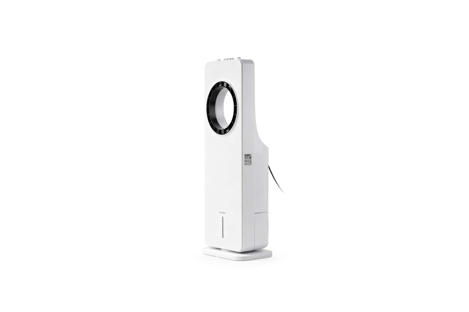Hyundai Electronics - Ventilateur sans pales Premium 65W - avec 3 vitesses et refroidissement par eau - 4L - Blanc