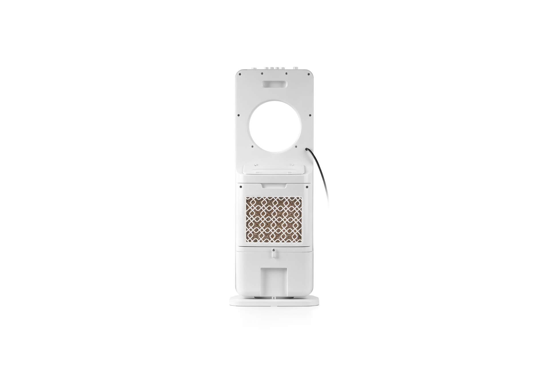 Hyundai Electronics - Ventilateur sans pales Premium 65W - avec 3 vitesses et refroidissement par eau - 4L - Blanc