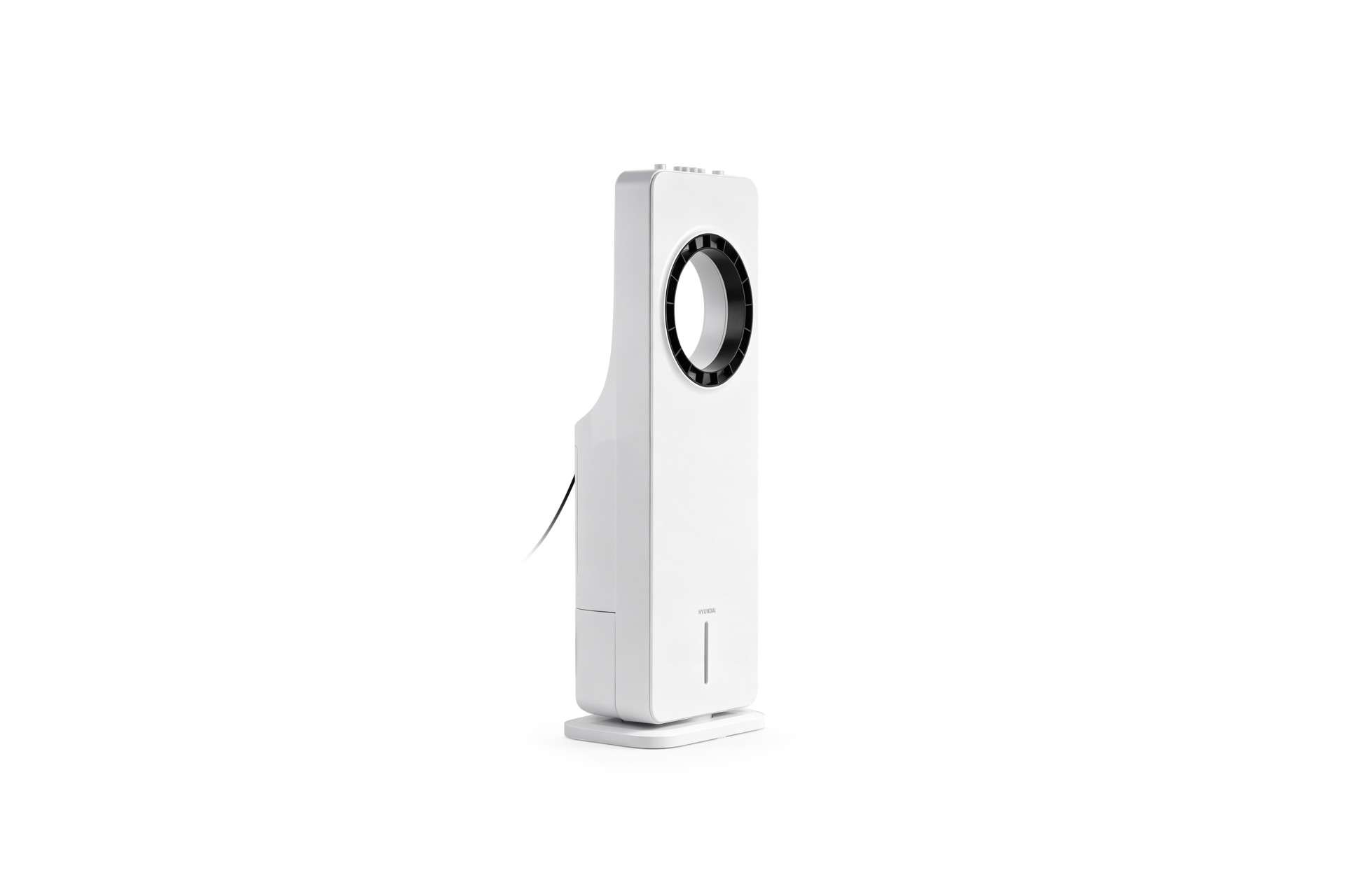 Hyundai Electronics - Ventilateur sans pales Premium 65W - avec 3 vitesses et refroidissement par eau - 4L - Blanc