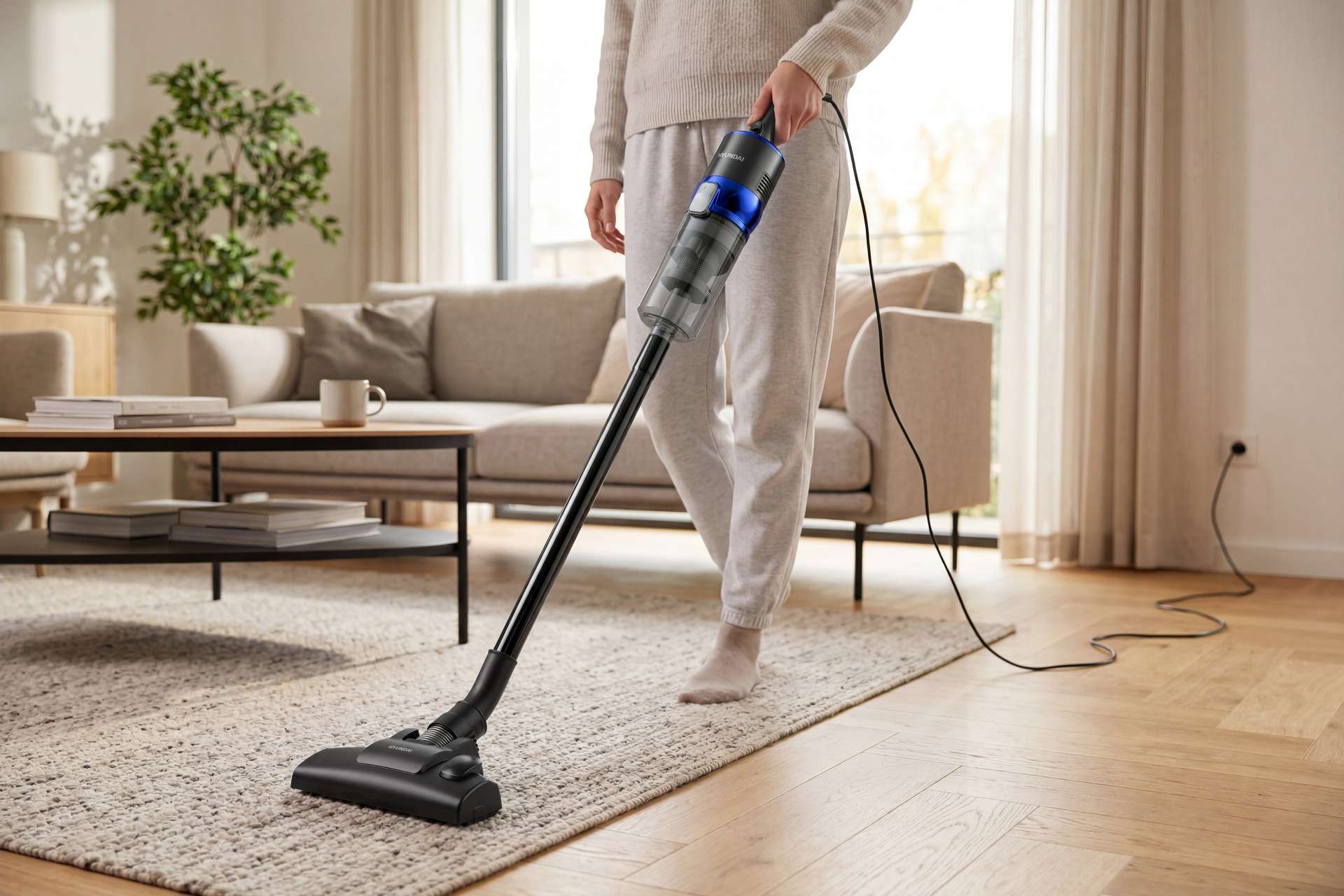 Hyundai Electronics - Aspirateur balai - 600 watts