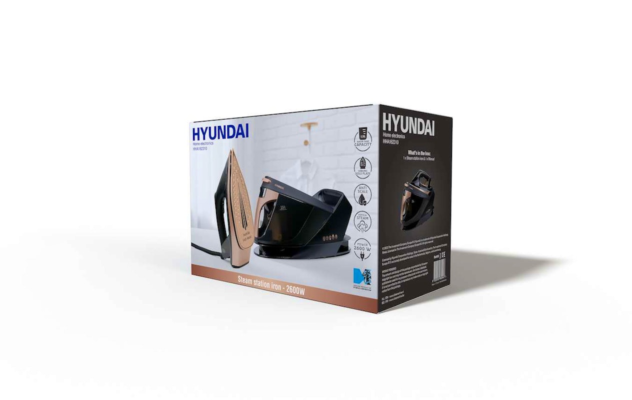 Hyundai Electronics - Fer à repasser à vapeur - 2600 W