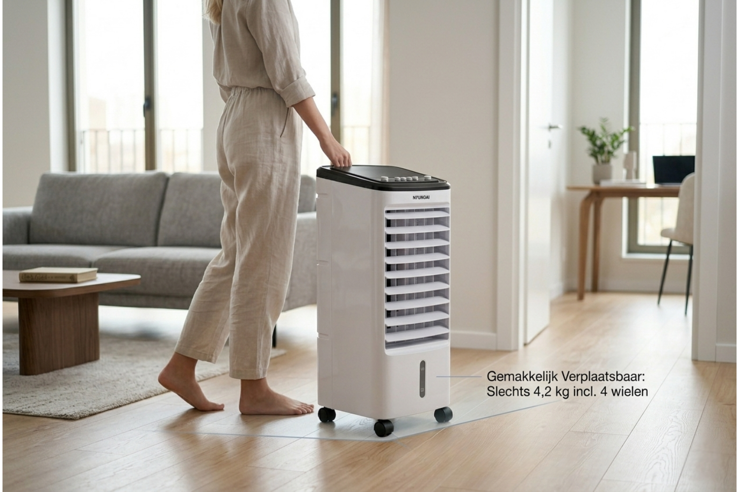 Hyundai Aircooler met 3 snelheden en waterkoeling