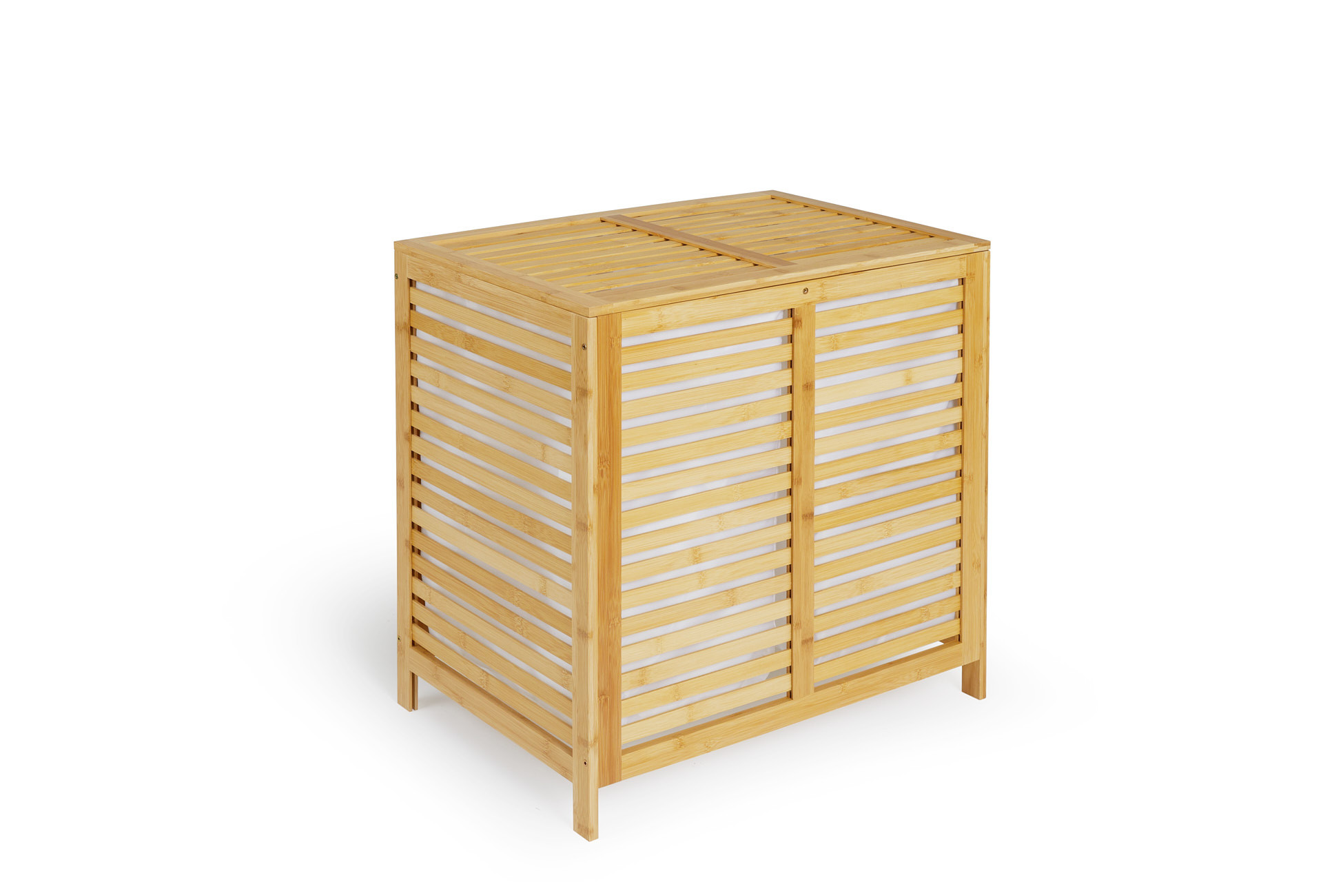 Lifa Bathing dubbele bamboe wasmand