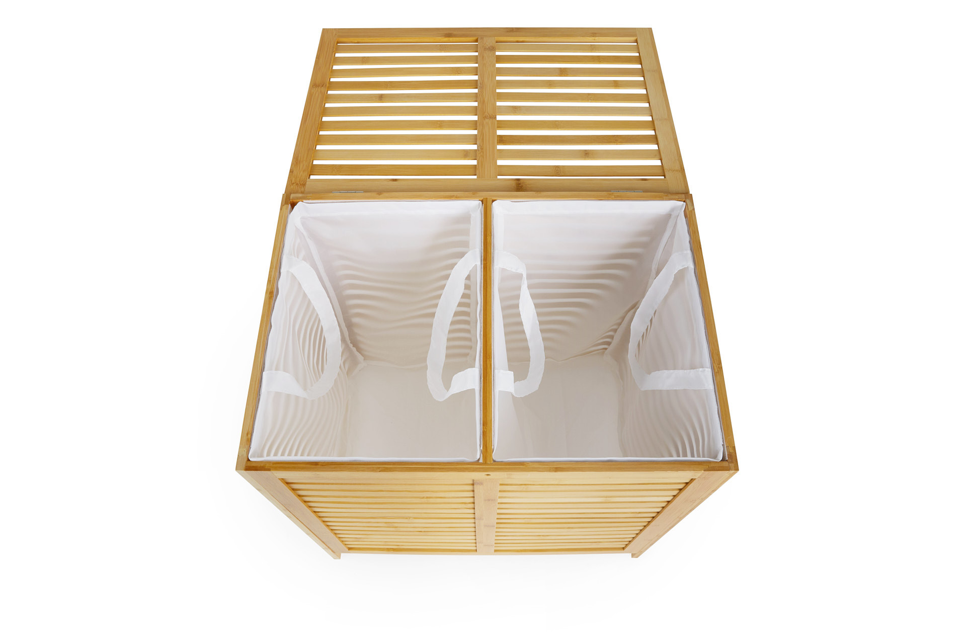 Lifa Bathing dubbele bamboe wasmand