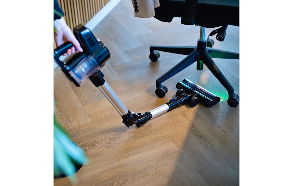 Nexxt 2-in-1 draadloze steelstofzuiger met knikfunctie