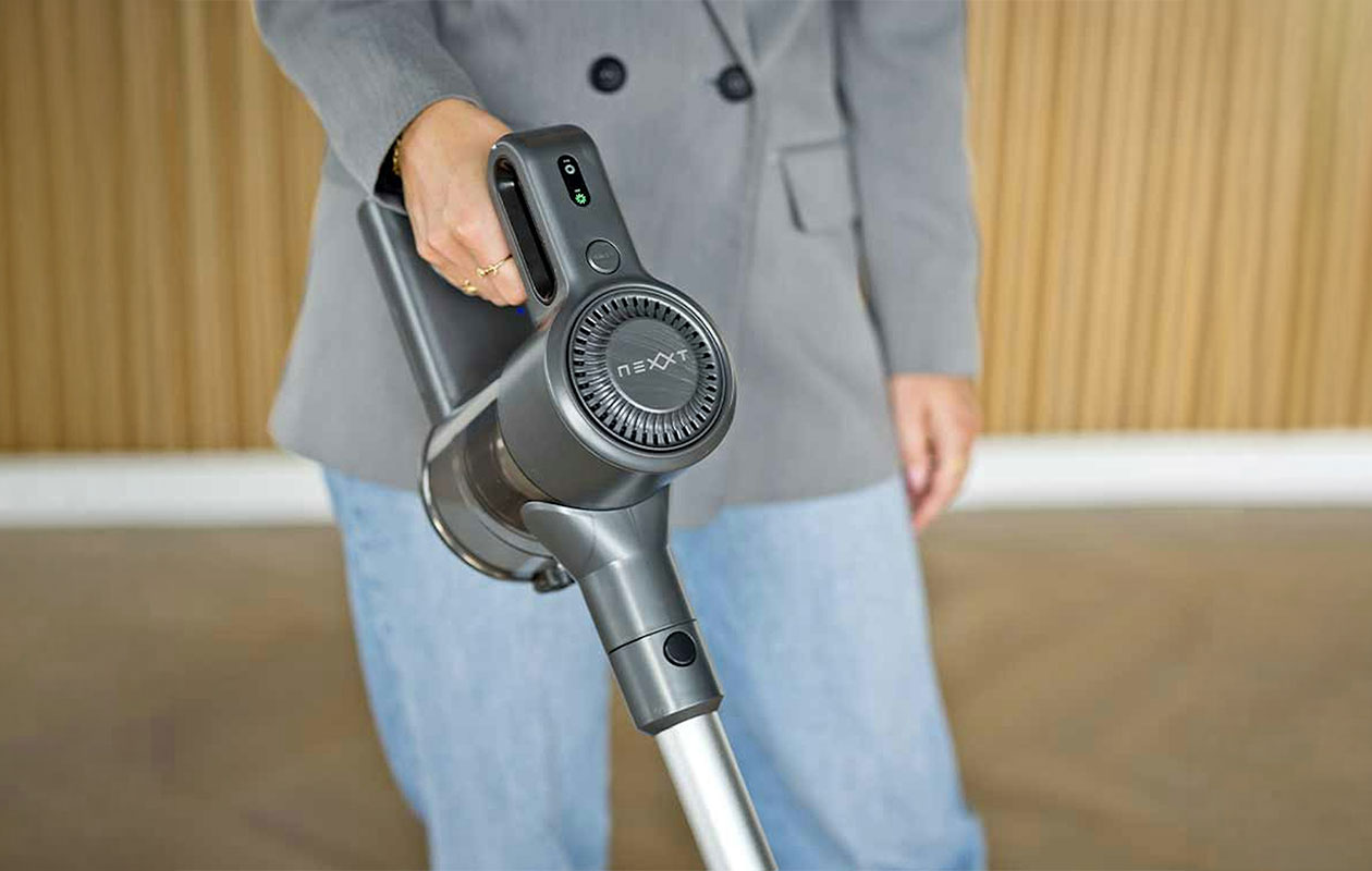 Nexxt 2-In-1 Draadloze Steelstofzuiger
