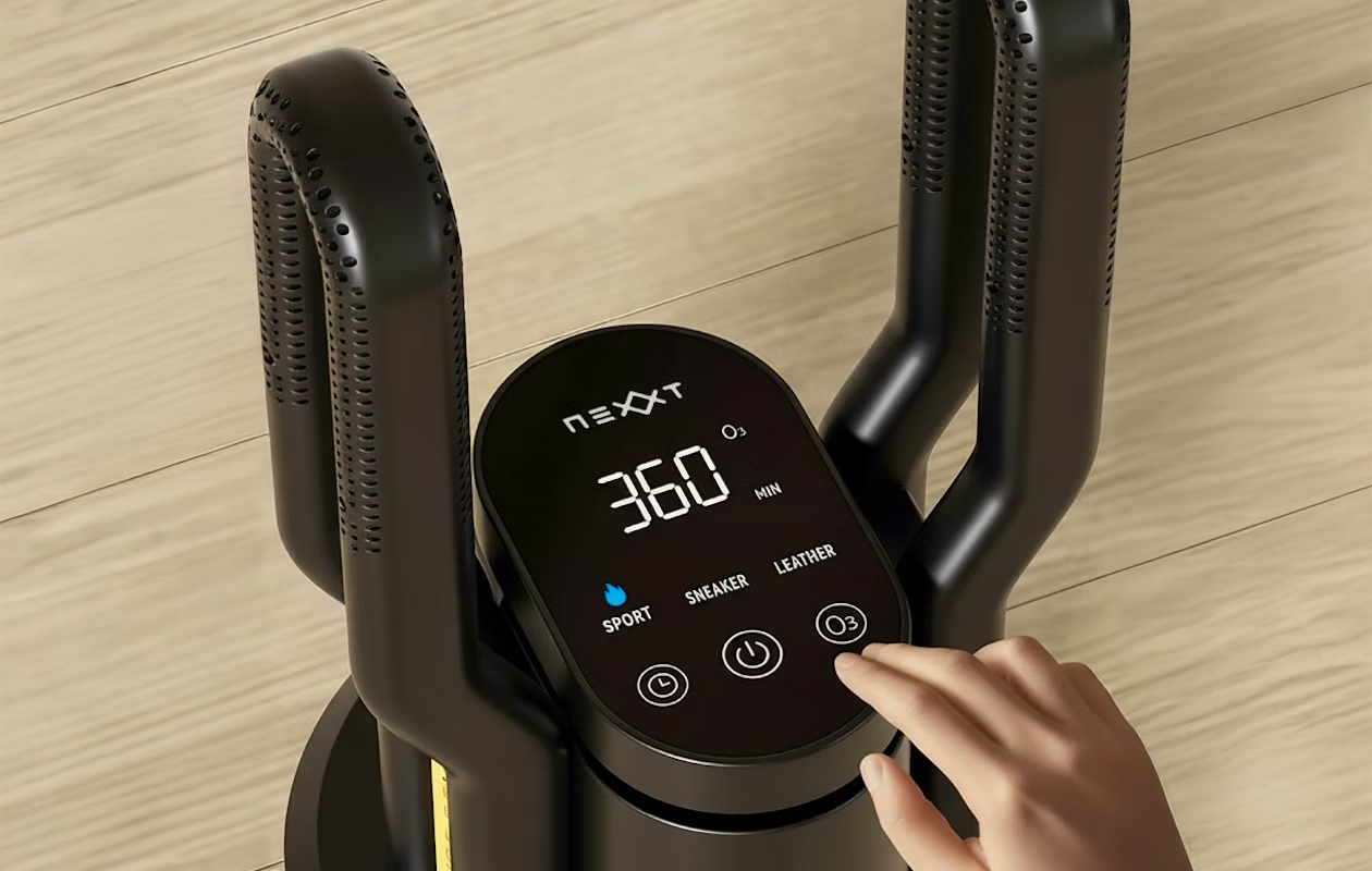 Nexxt - Deluxe Schoenendroger met Touchscreen & Timer