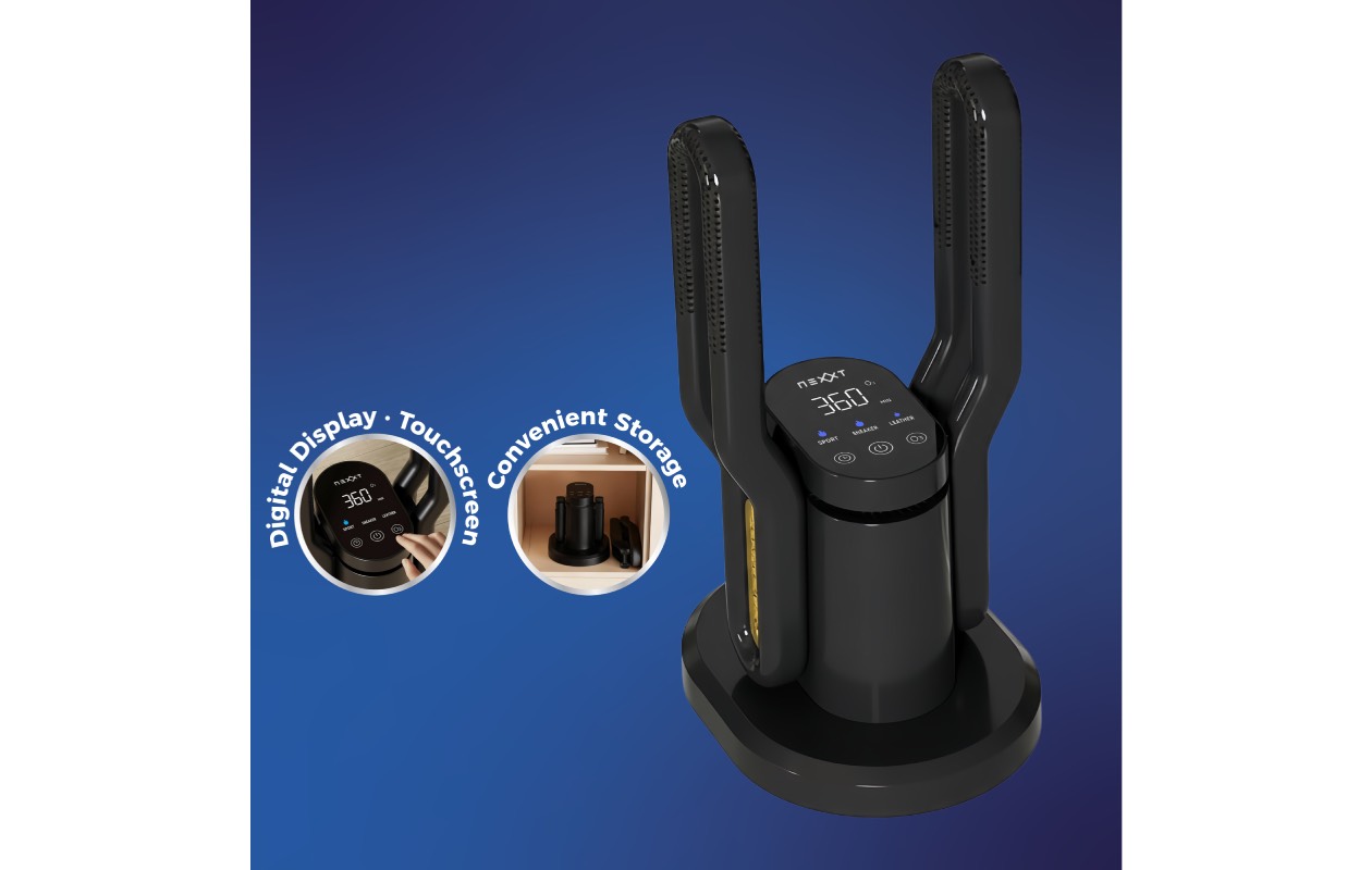 Nexxt - Deluxe Schoenendroger met Touchscreen & Timer