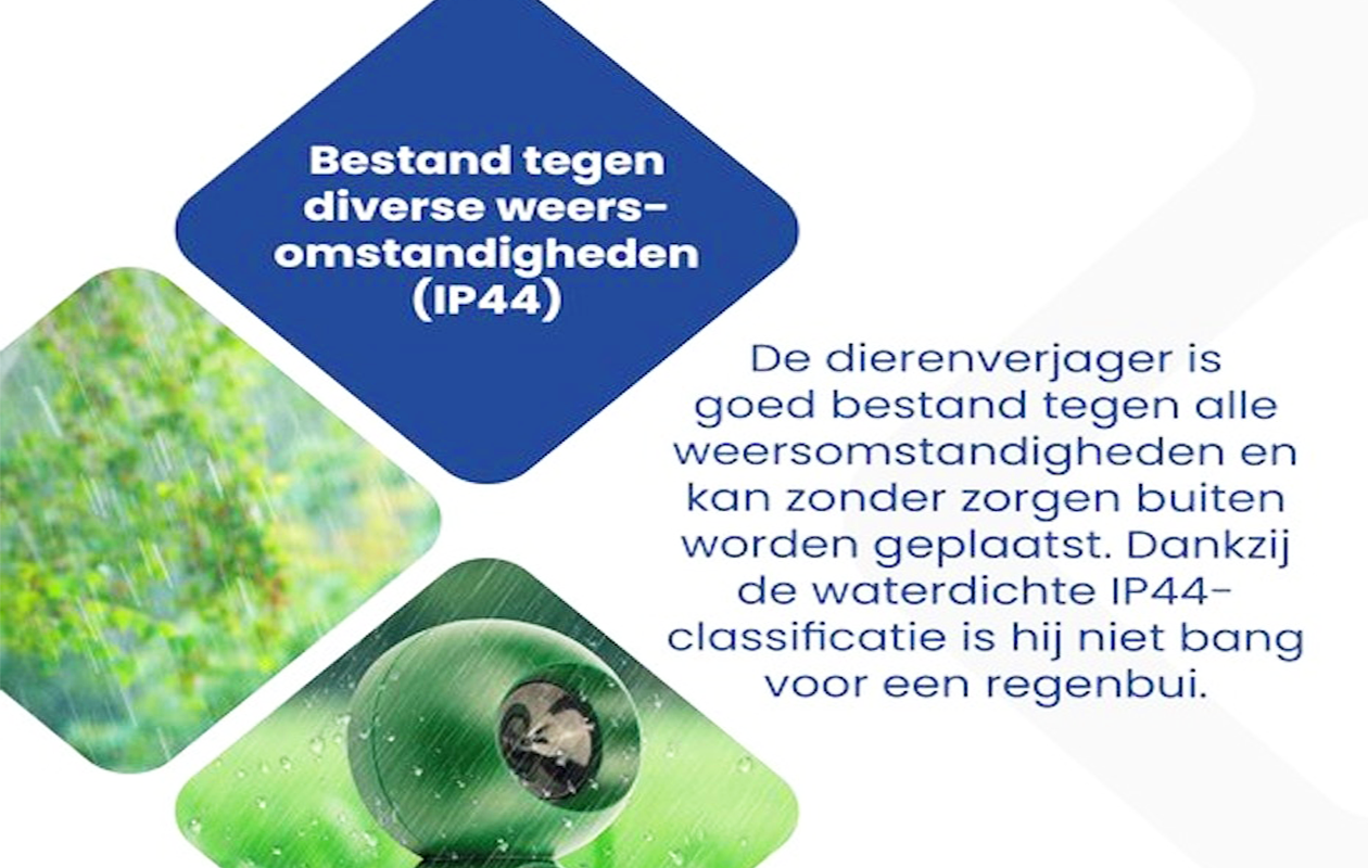 Nexxt dierenverjager op batterij