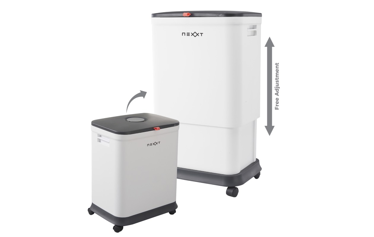 Nexxt - Opvouwbare afvalbak 45 liter