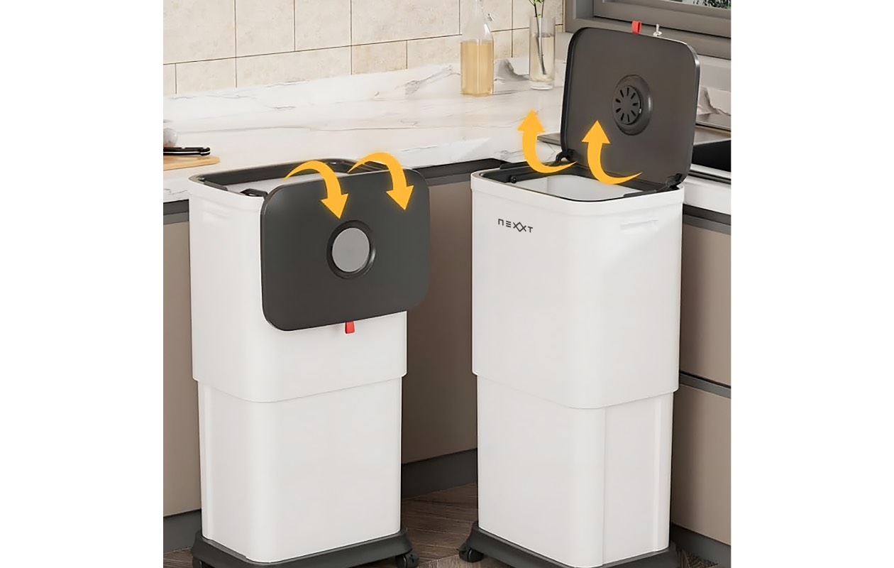 Nexxt - Opvouwbare afvalbak 45 liter