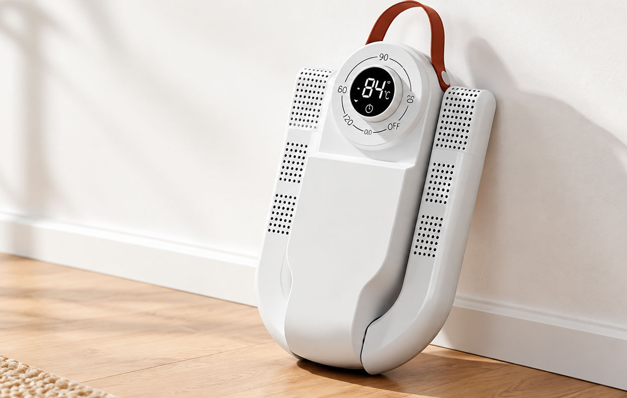 Nexxt - Opvouwbare Schoendroger Met Timer
