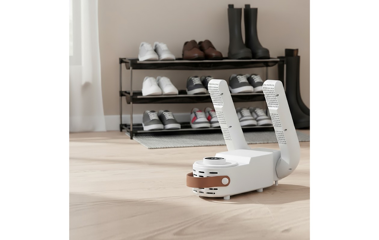 Nexxt - Sèche-chaussures pliable avec minuterie