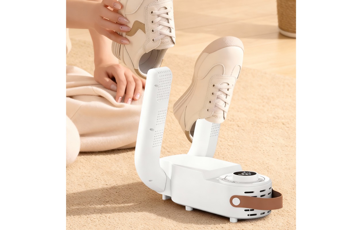Nexxt - Sèche-chaussures pliable avec minuterie