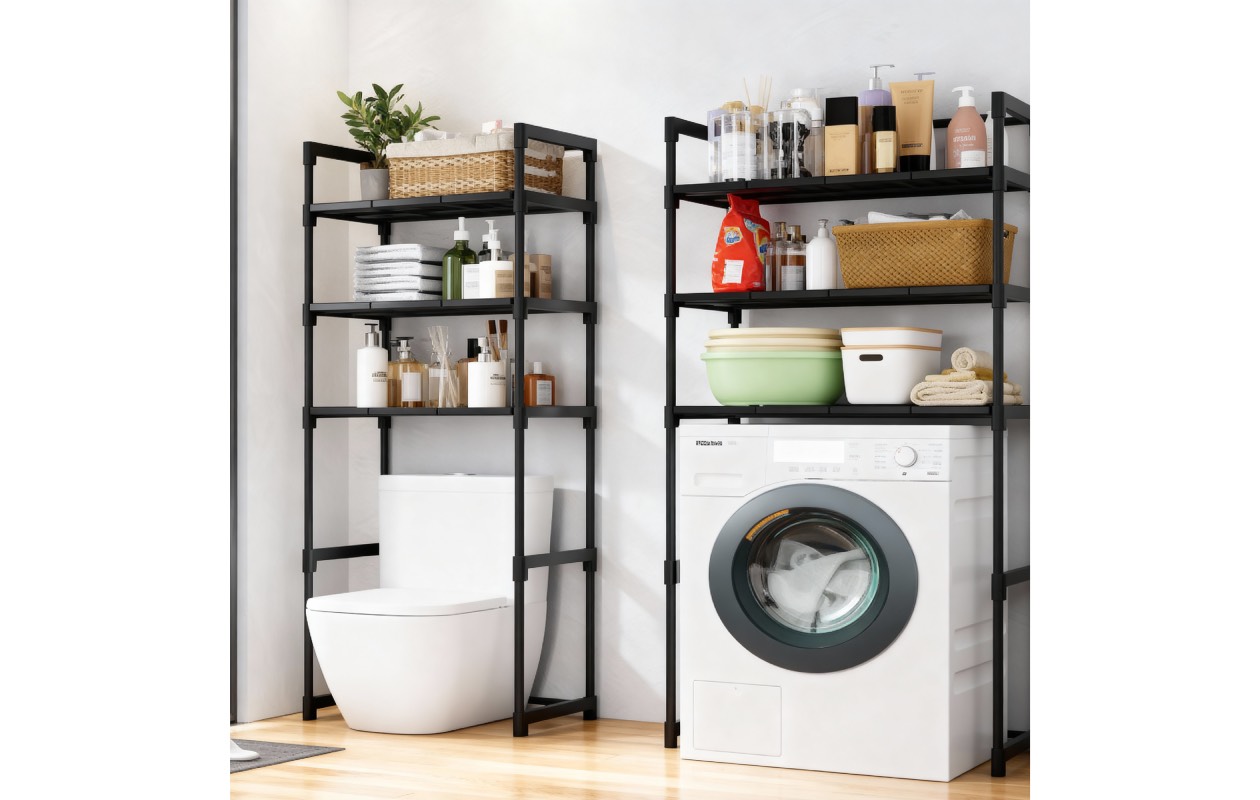 Nexxt - Rack de rangement & buanderie Noir