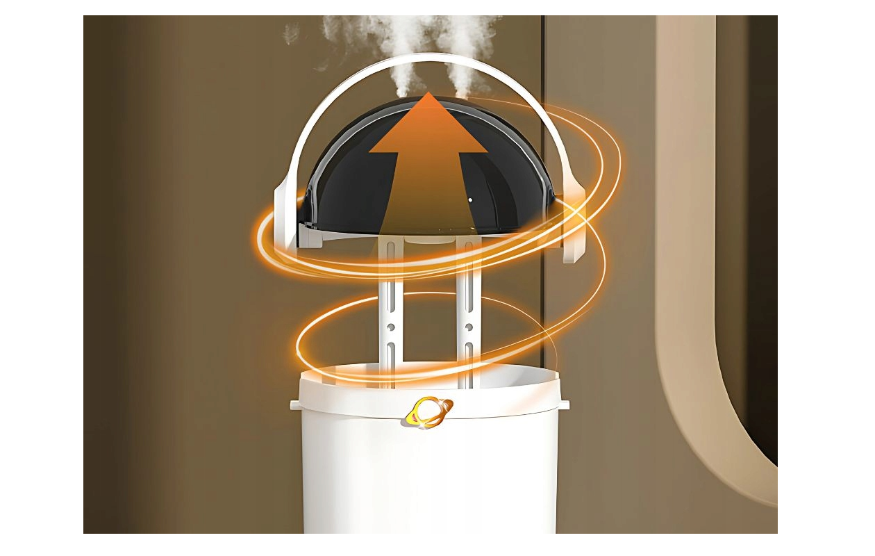 Parya Diffuseur d’air double - Aromathérapie - USB et éclairage LED
